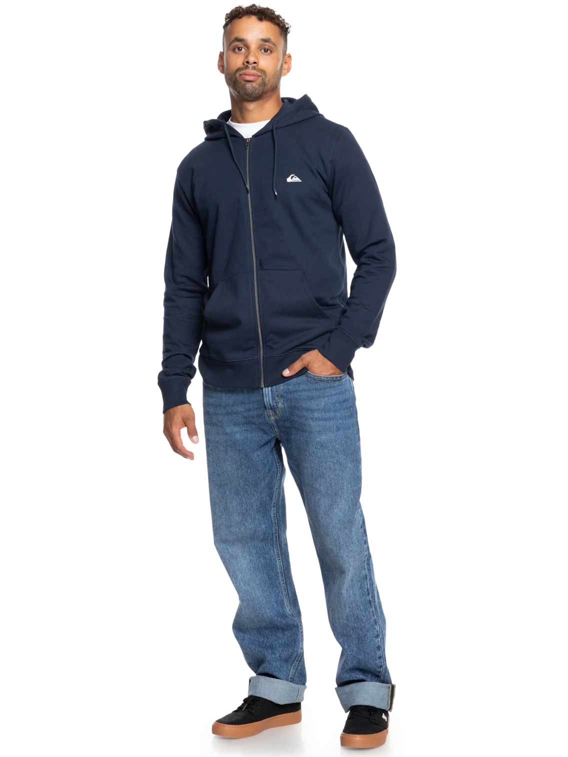 QUIKSILVER Суитшърт BASIC HOOD ZIP YOUNG MEN