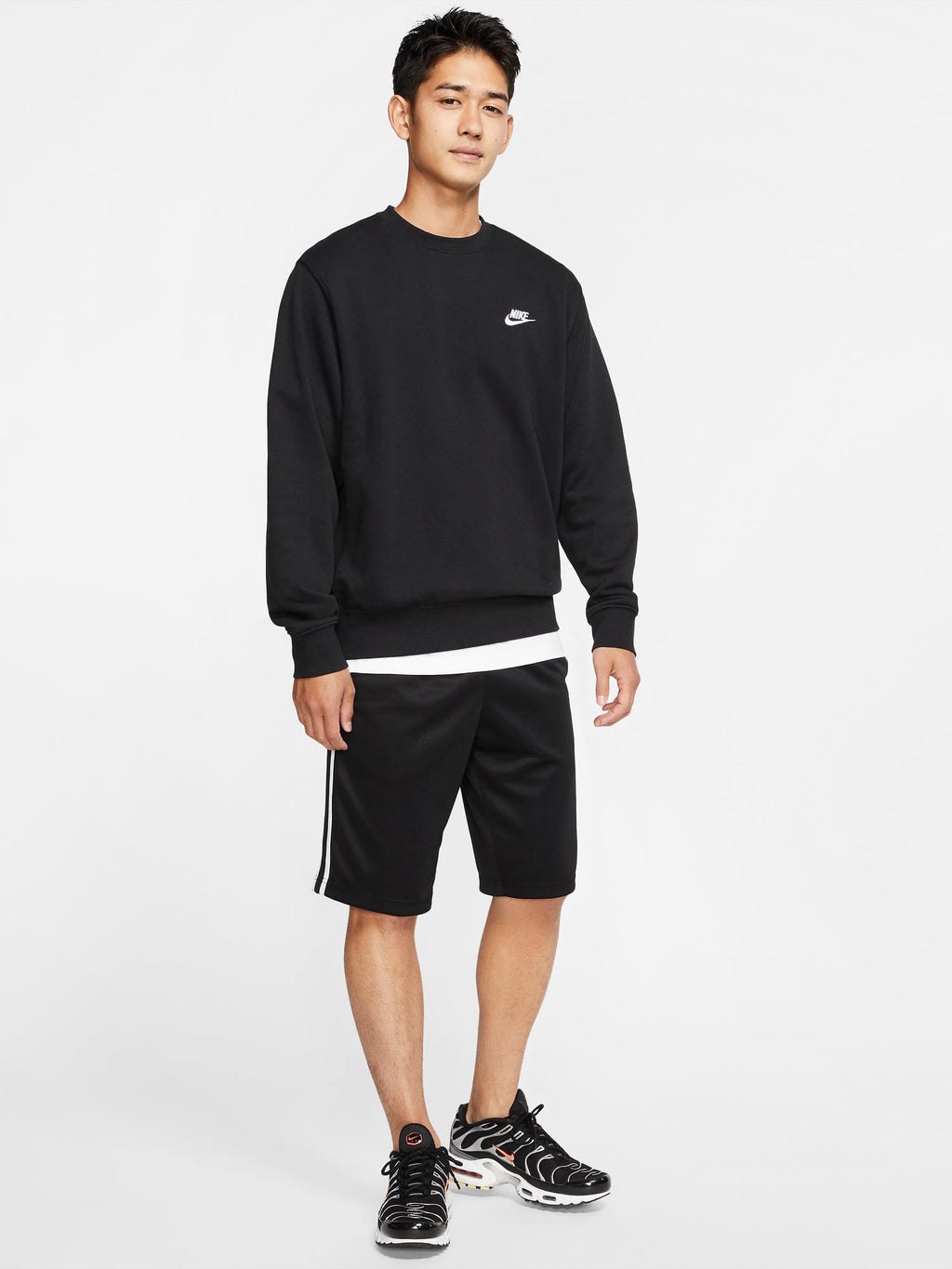NIKE Блуза M CLUB CRW FT