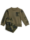 ADIDAS SPORTSWEAR Спортен екип Seasonal Essentials Camo Fleece