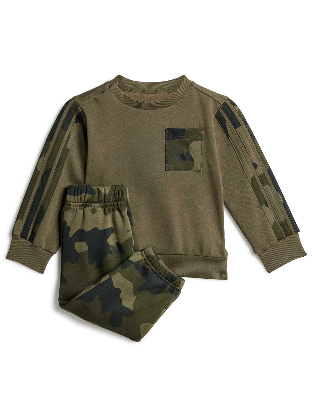 ADIDAS SPORTSWEAR Спортен екип Seasonal Essentials Camo Fleece