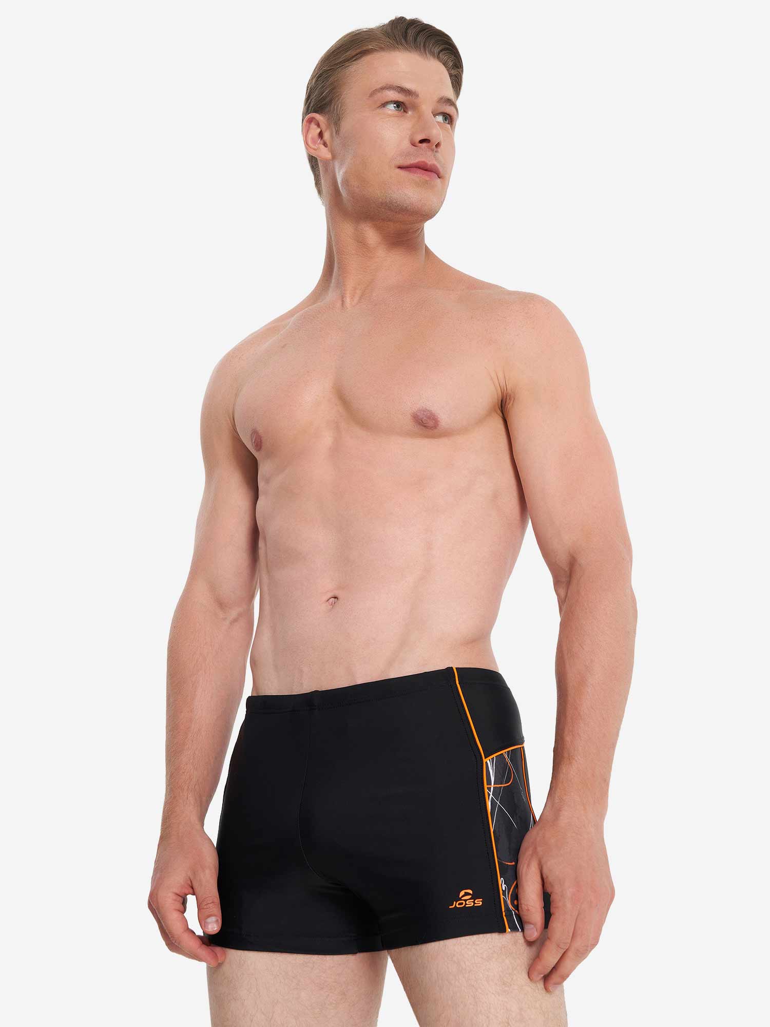 JOSS Бански Men's 27cm Training AOP Swimming Boxers