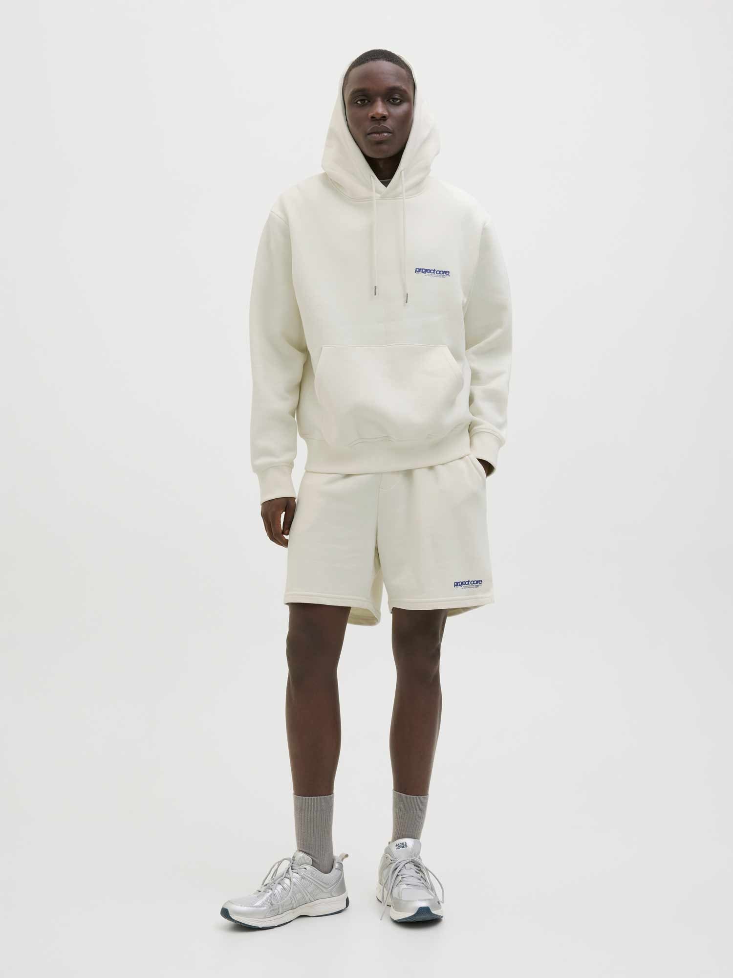 JACK & JONES Къси панталони JPSTKARL UNION SWEAT SHORTS LNG SN