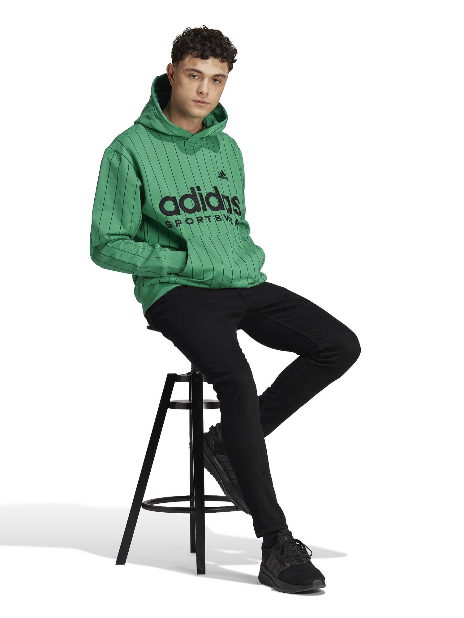ADIDAS SPORTSWEAR Суитшърт Pinstripe Fleece