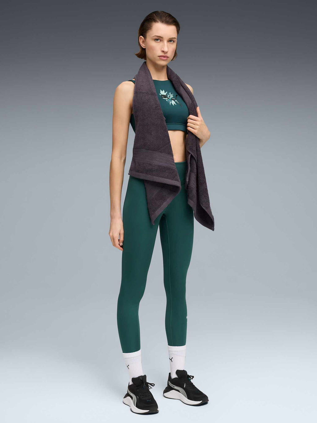 PUMA Клин W GREEN TERRAINS GRAPHIC TIGHT - HW 7/8