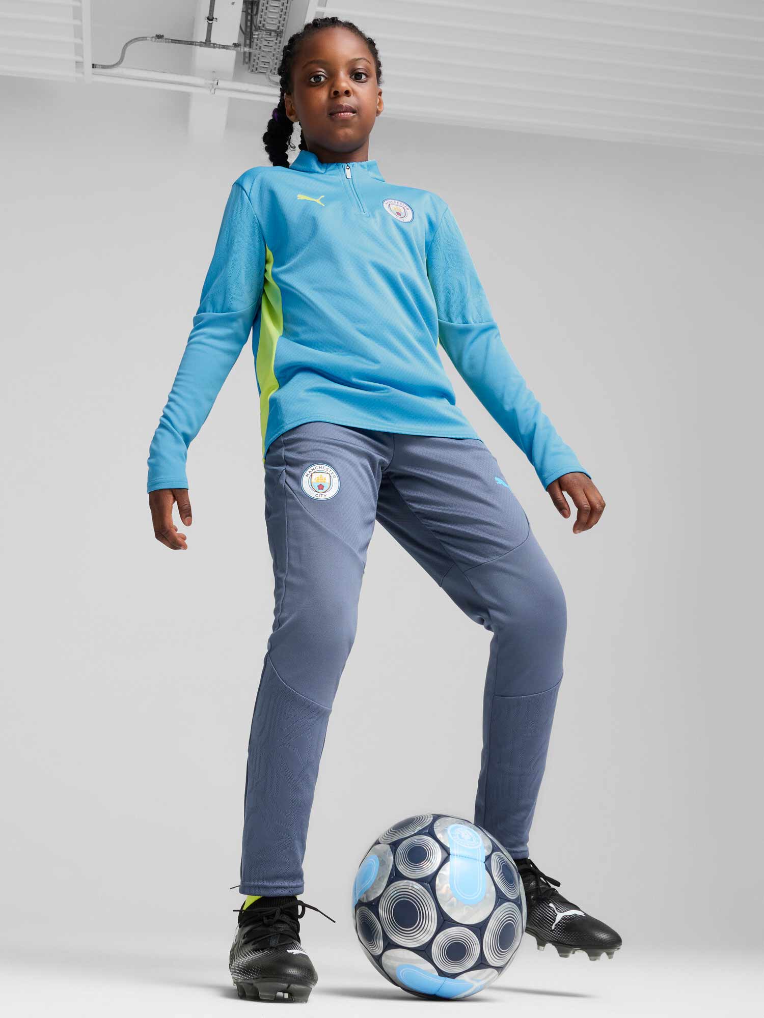 PUMA Спортно долнище MCFC Training Pants Jr