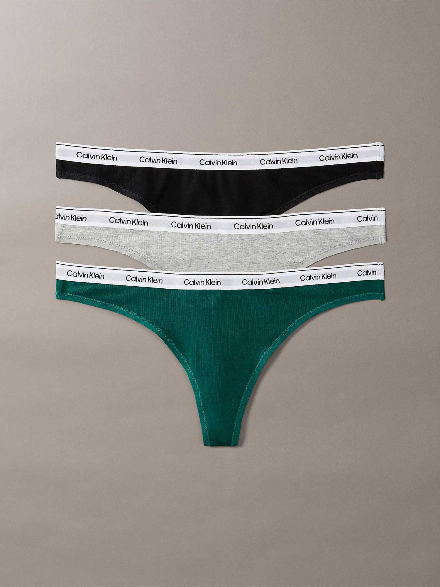 Calvin Klein Underwear Бельо THONG 3PK
