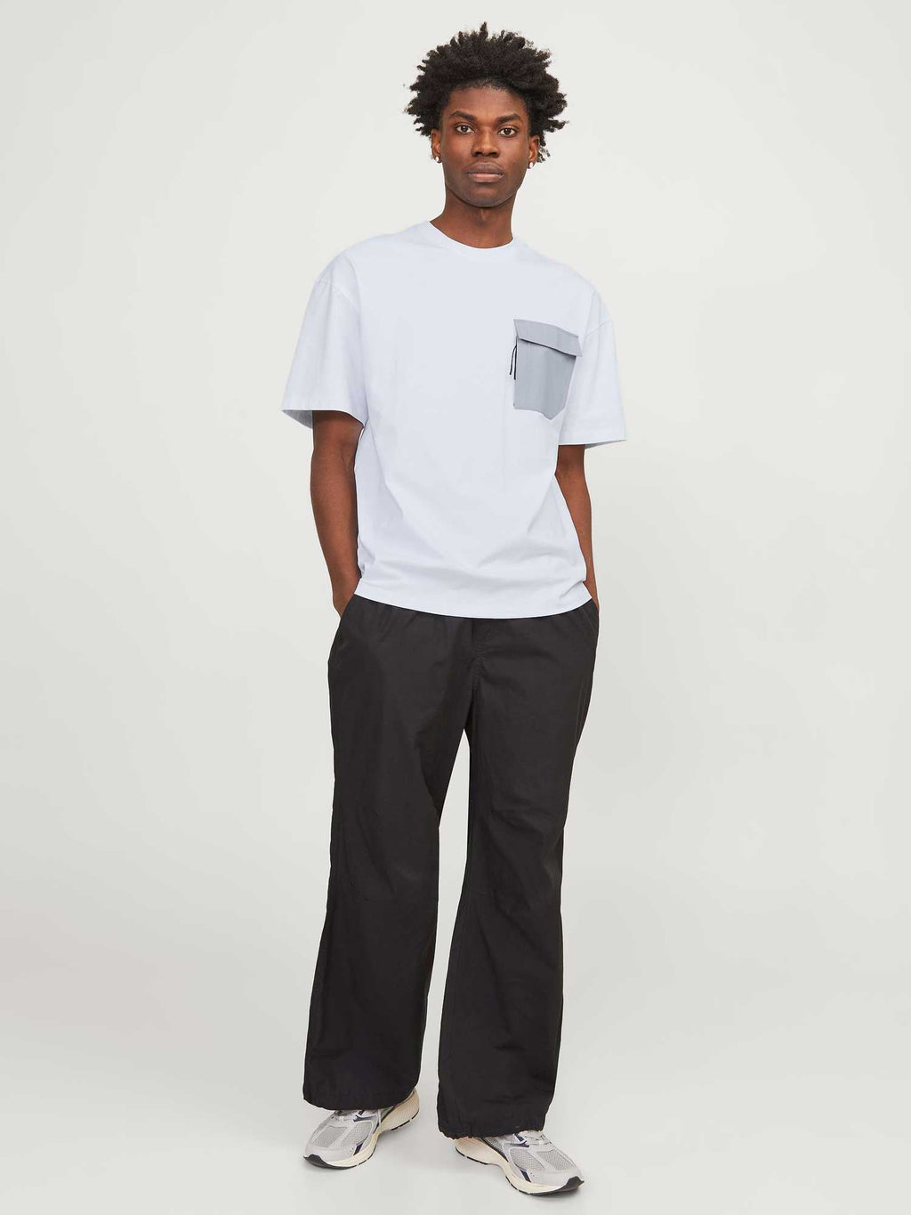 JACK & JONES Тениска JCOARCH POCKET TEE SS CREW NECK LN