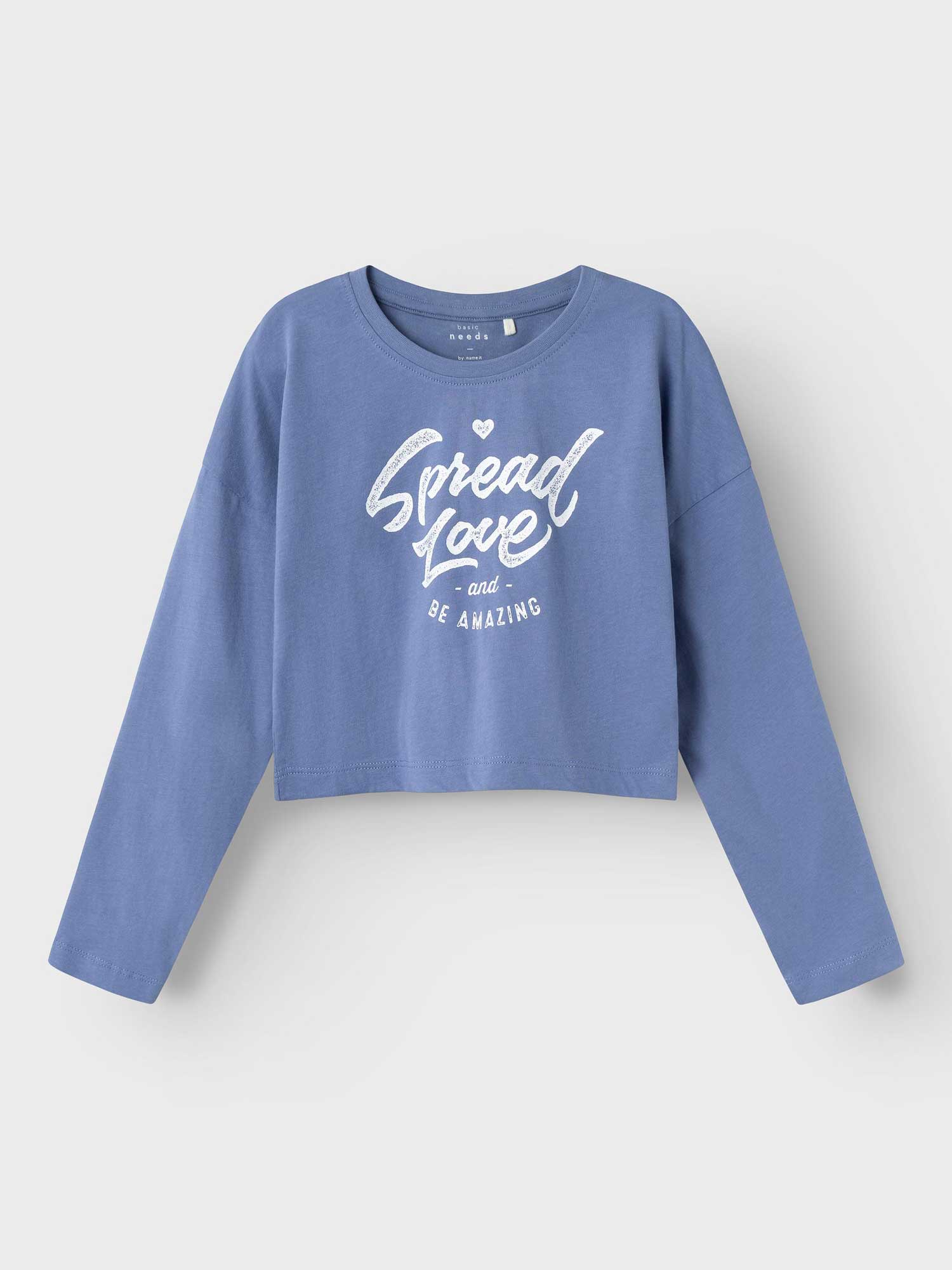 NAME IT Блуза NKFVILMA LS CROP TOP