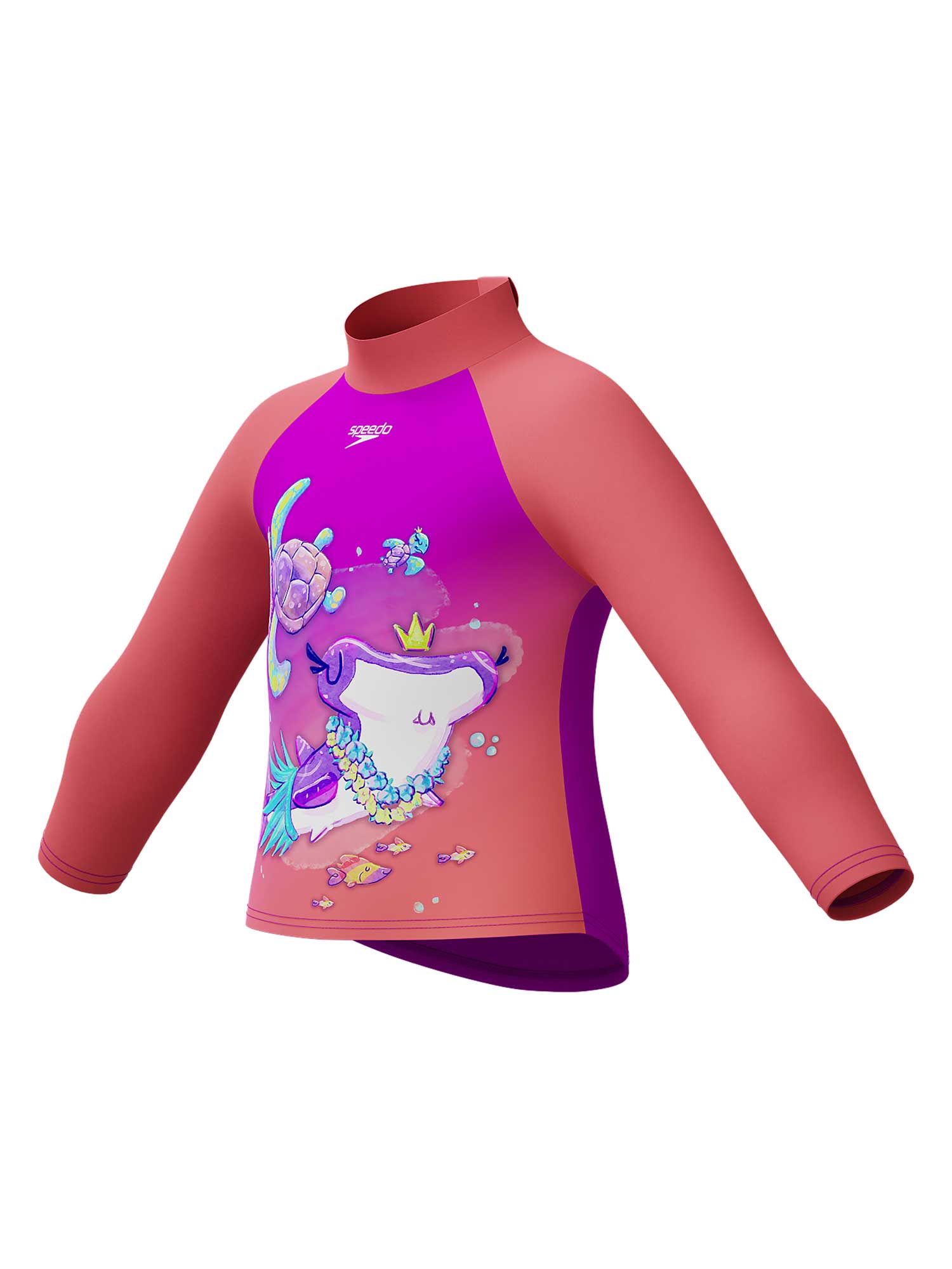 SPEEDO Блуза с UV защита GIRLS DIGITAL TOP
