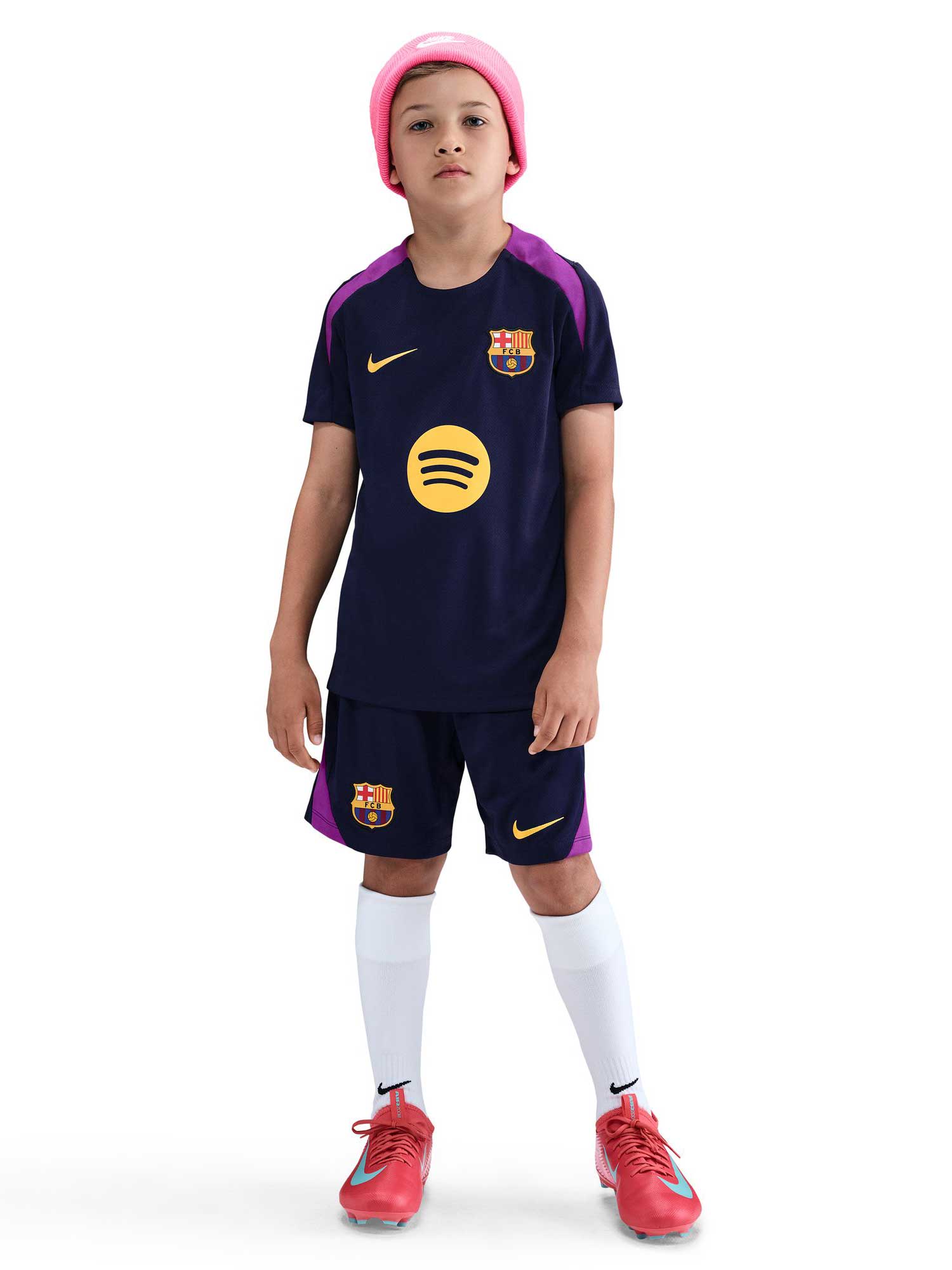 NIKE Тениска FCB Y NK DF STRK SS TOP K