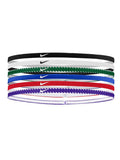 NIKE Лента за глава FLEX CLASSIC SLIM HEADBANDS 6PK