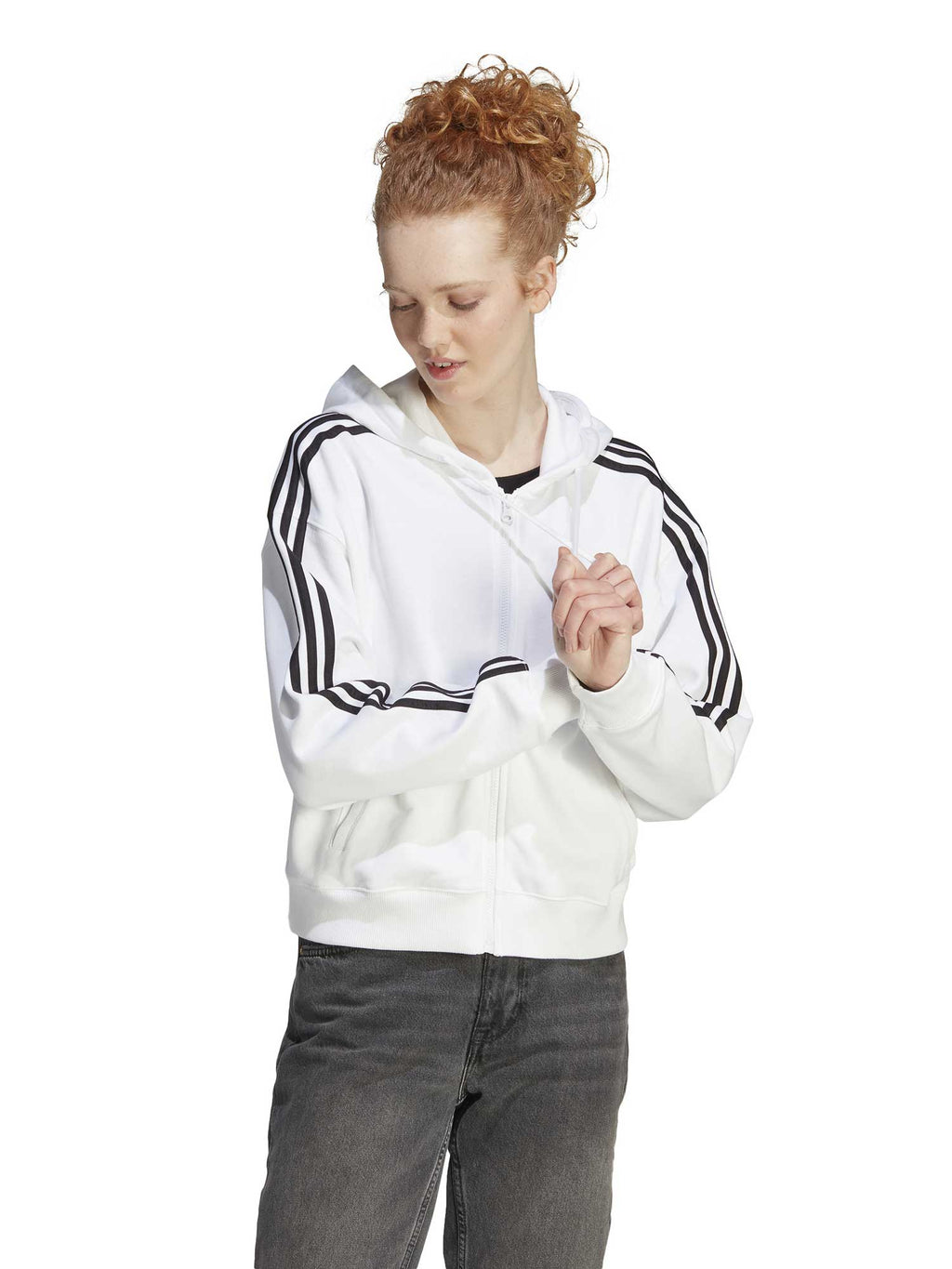 ADIDAS SPORTSWEAR Суитшърт Essentials 3-Stripes French Terry Bomber