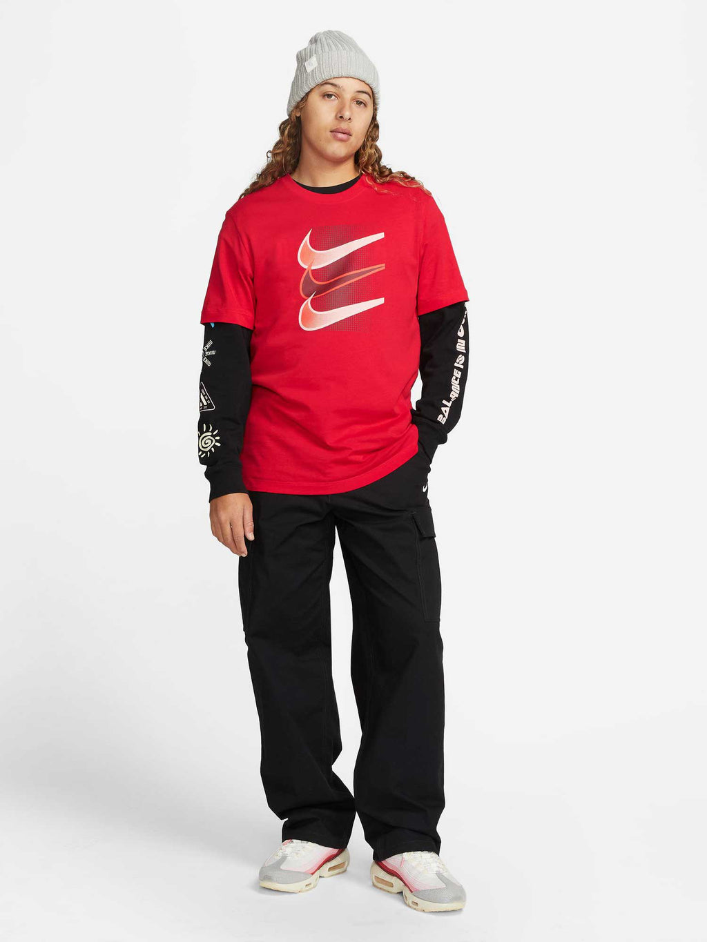 NIKE Тениска M NSW 12MO SWOOSH