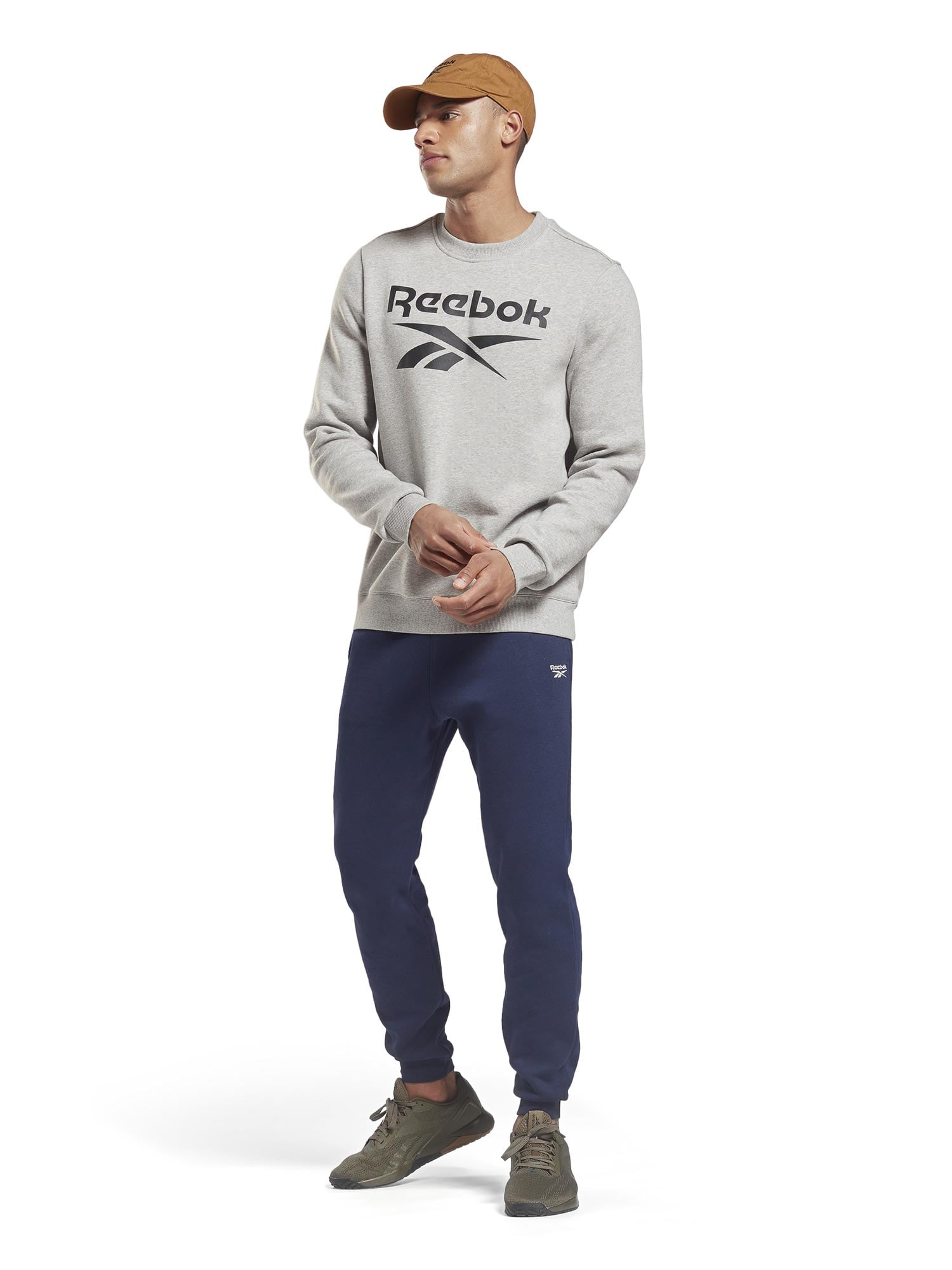 REEBOK Блуза Identity Fleece Crew