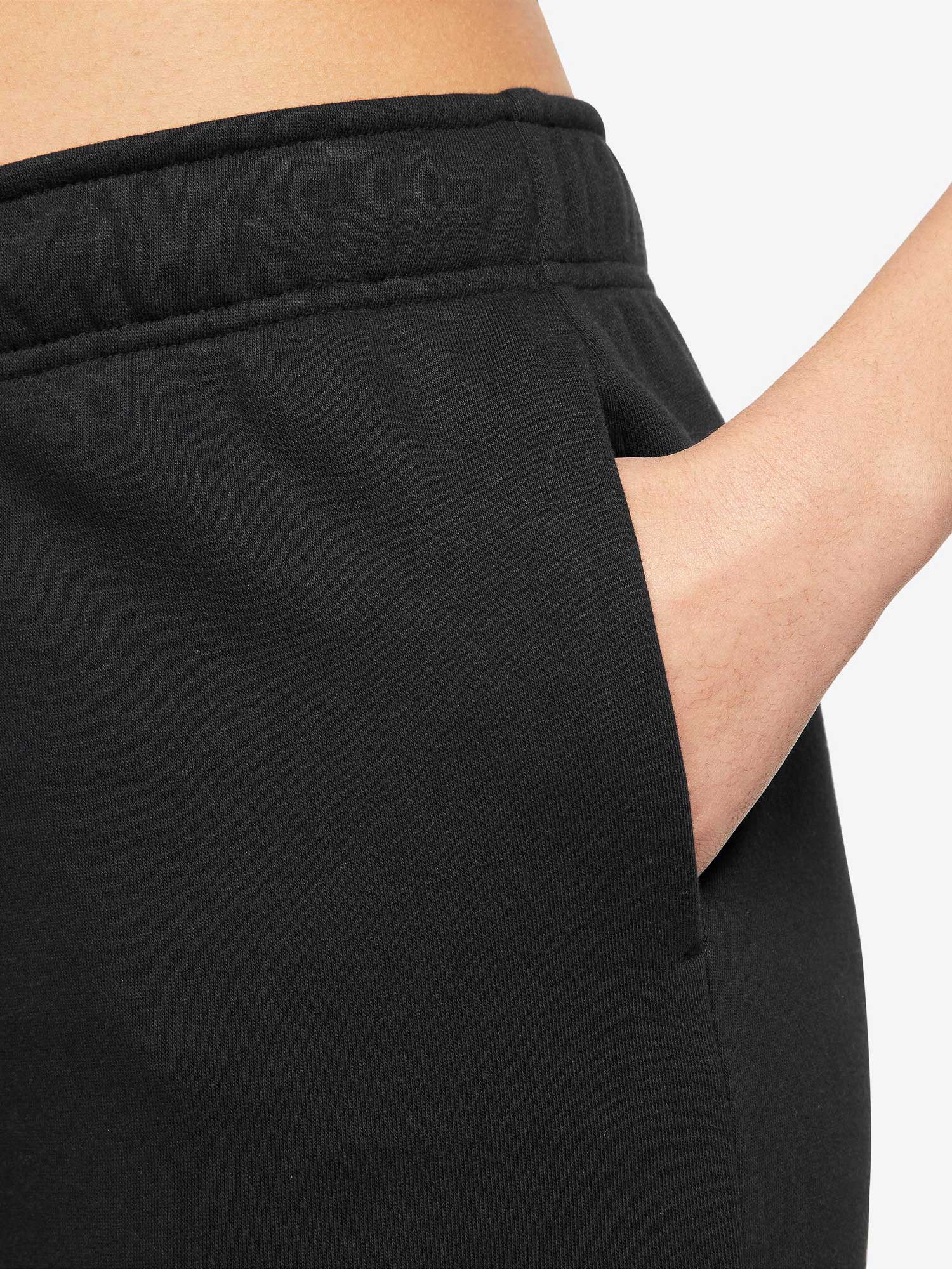 NIKE Спортно долнище W NSW CLUB FLC SHINE MR PANT
