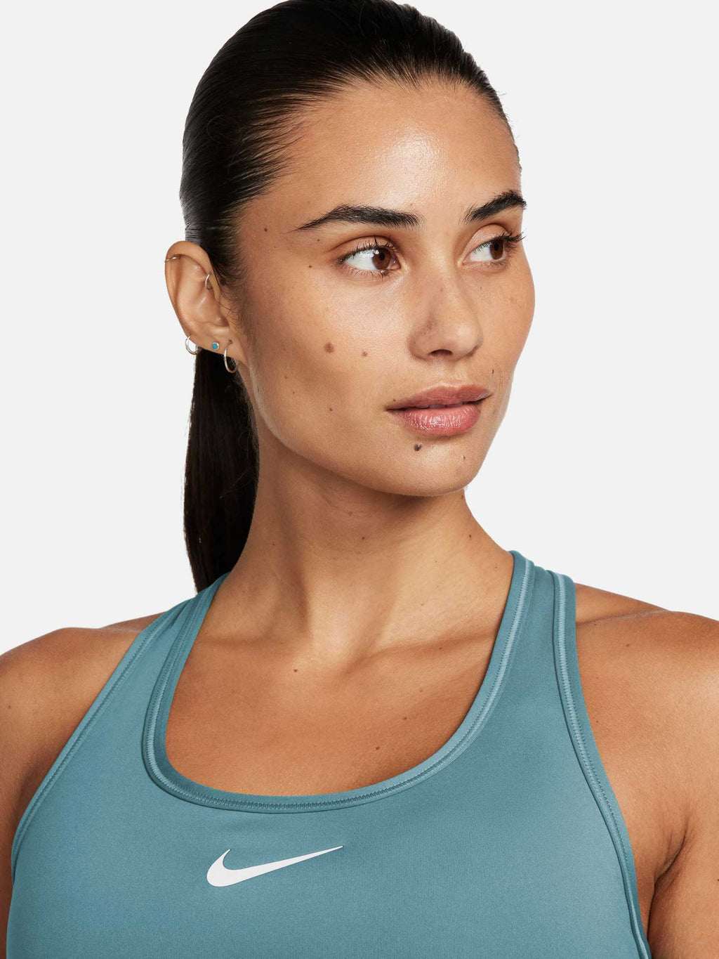 NIKE Спортен сутиен W NK SWSH MED SPT BRA