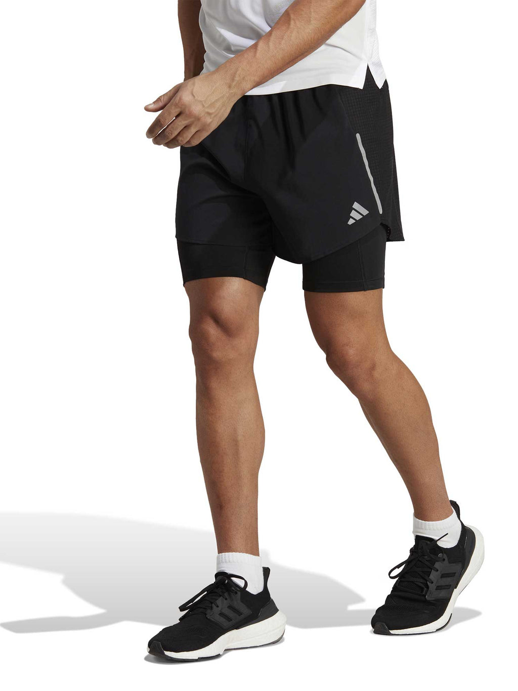ADIDAS PERFORMANCE Къси панталони Designed for Running 2-in-1
