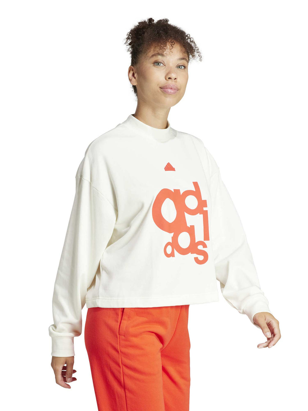 ADIDAS SPORTSWEAR Блуза French Terry Print Loose Sweatshirt