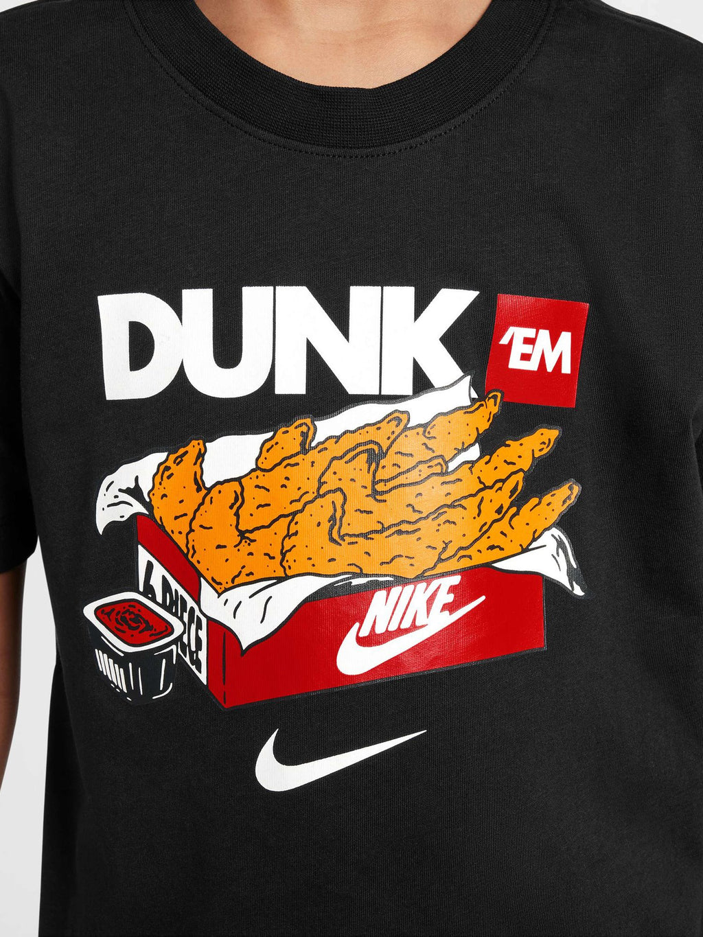 NIKE Тениска K NSW TEE DUNK