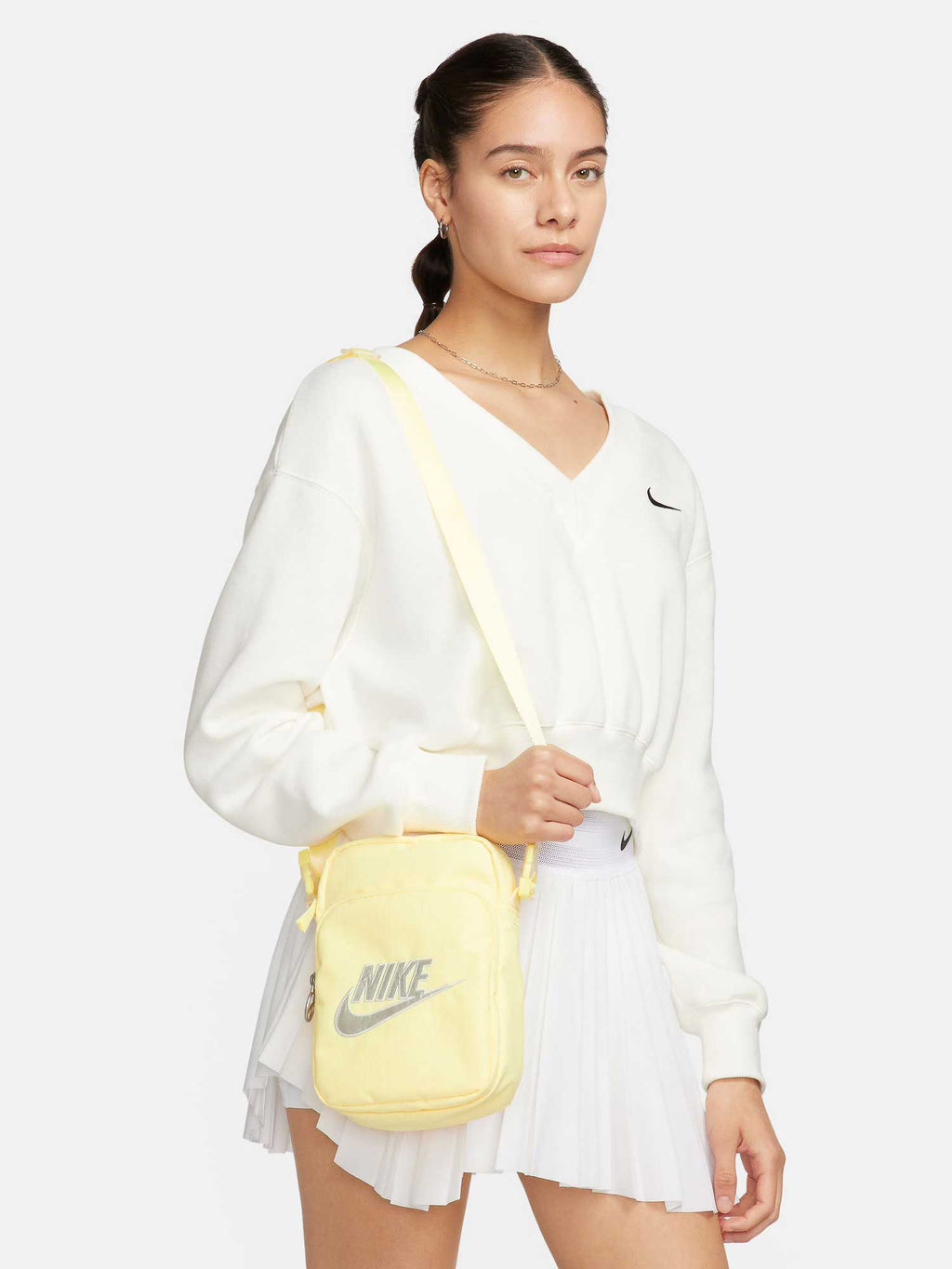 NIKE Чанта за кръст NK HERITAGE CROSSBODY - MTLC M