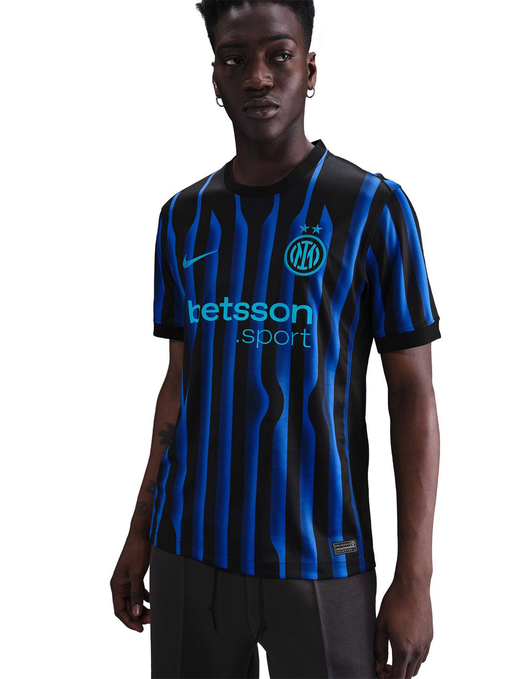 NIKE Тениска INTER M NK DF JSY SS STAD HM 25/26