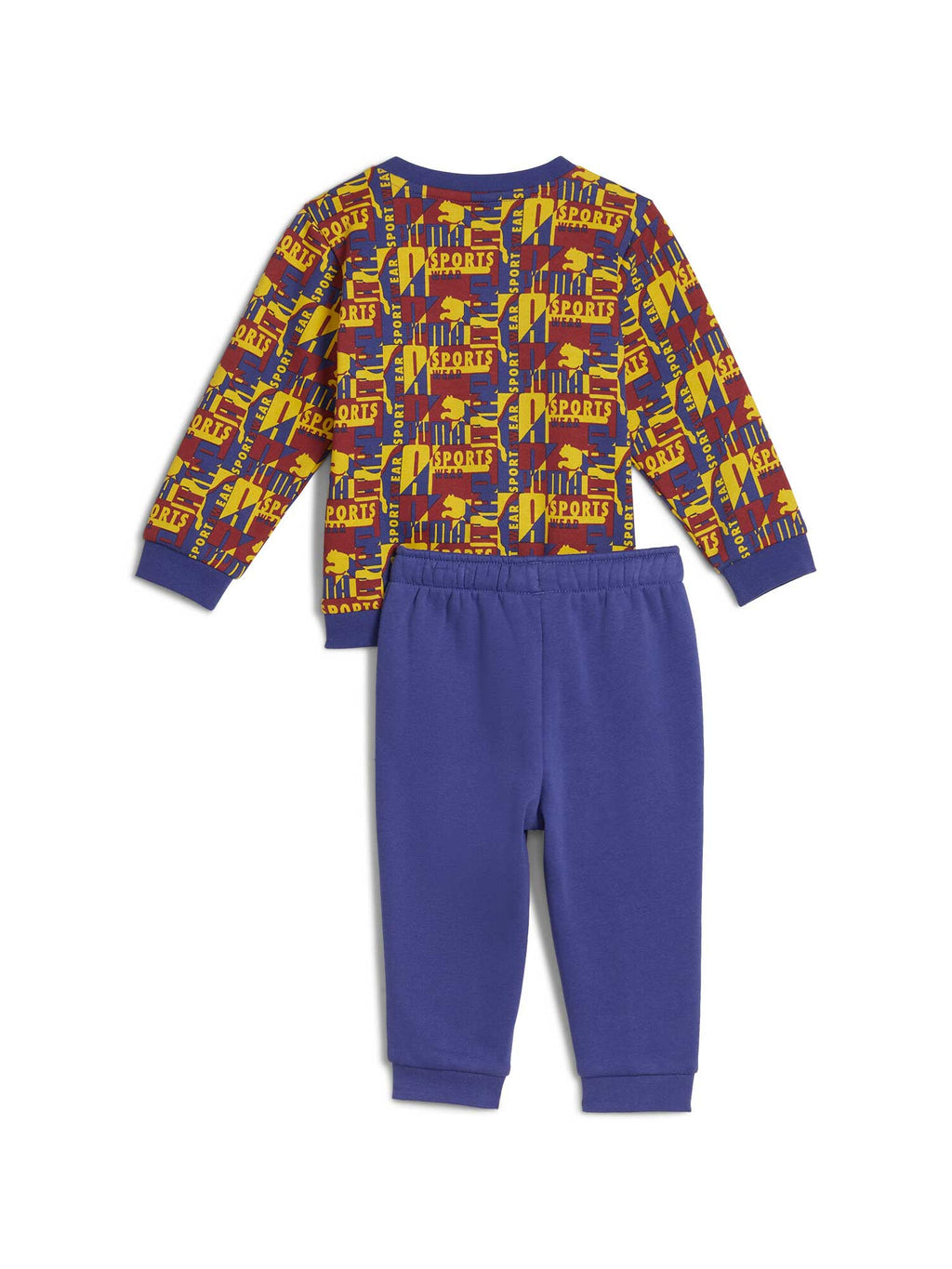 PUMA Спортен екип MINICATS AOP Crew Jogger FL INF