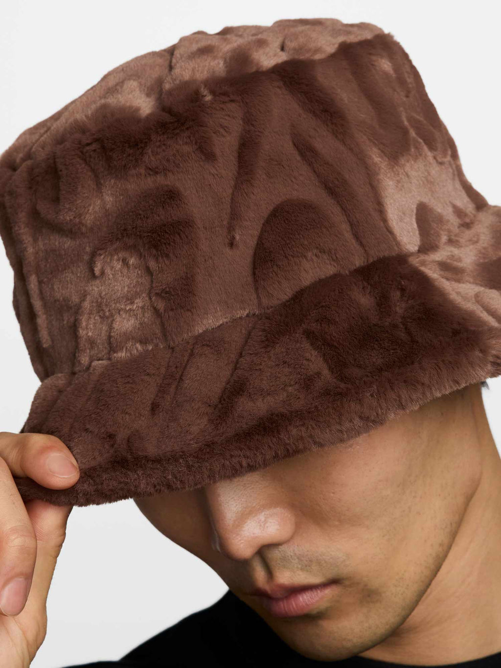 NIKE Шапка U NK APEX BUCKET FUR SWSH H24