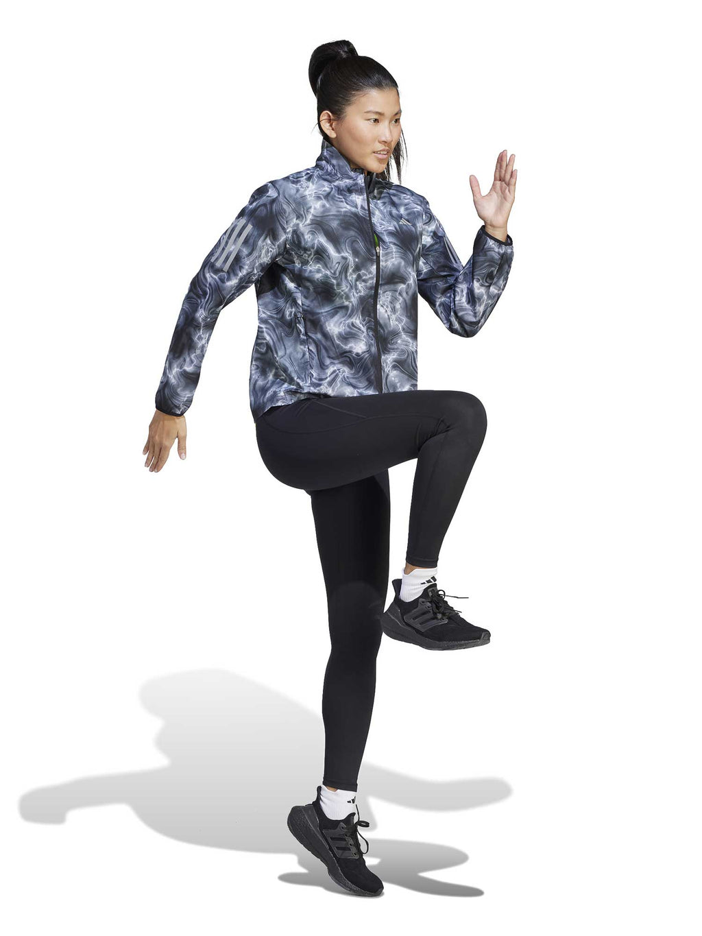 ADIDAS PERFORMANCE Ветровка Own the Run Allover Print Hooded Running