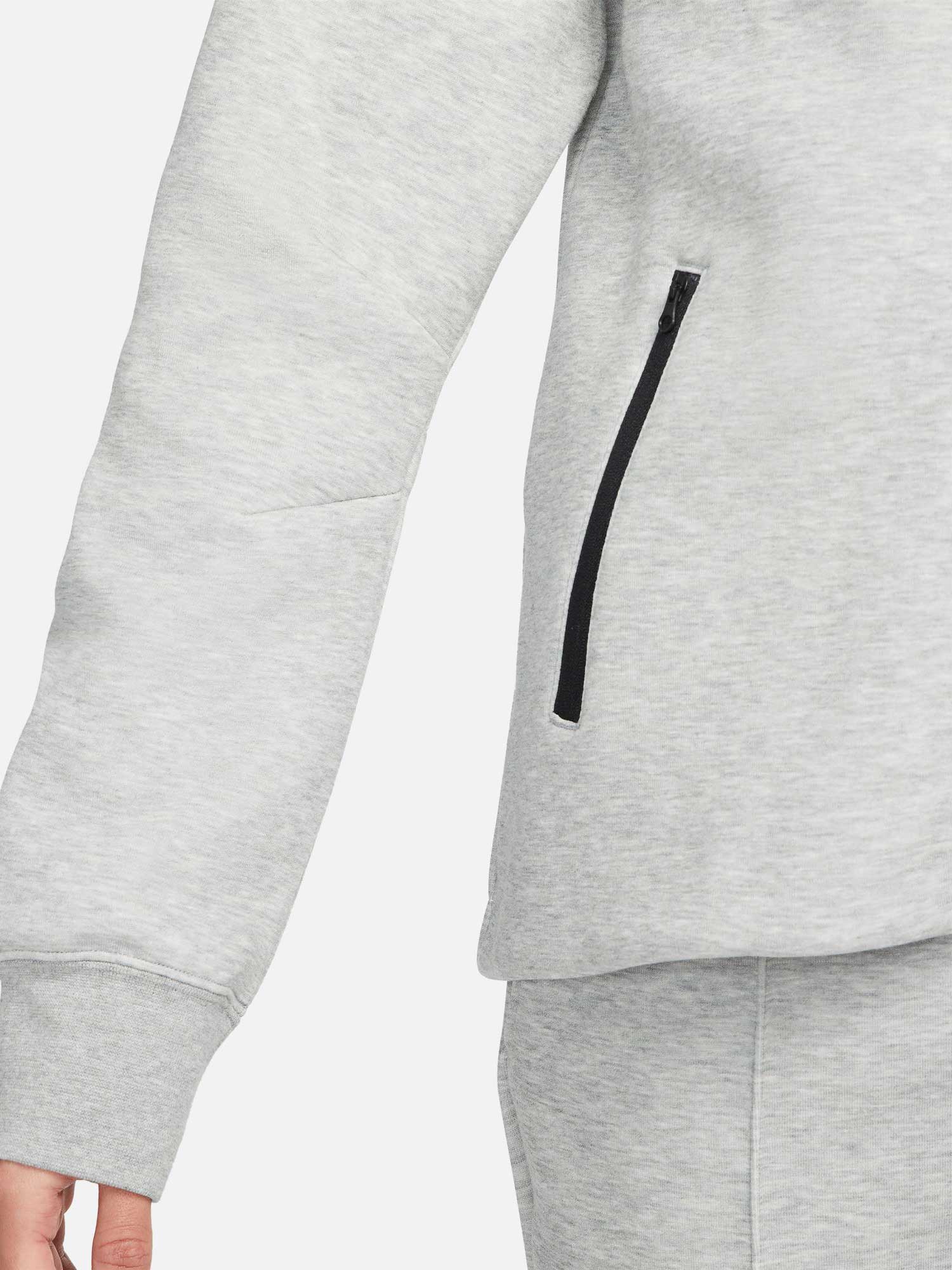 NIKE Суитшърт W NSW TCH FLC WR FZ HDY