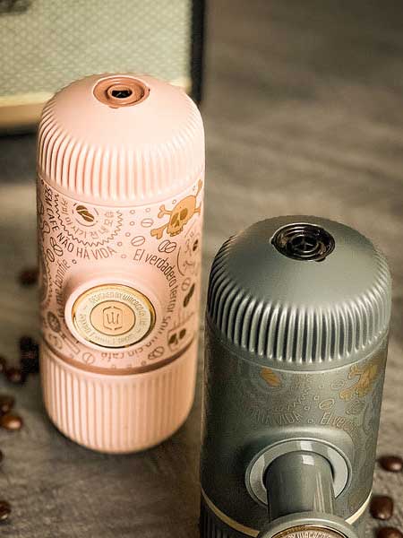 WACACO Кафемашина Nanopresso Classic + калъф, Souls Pink