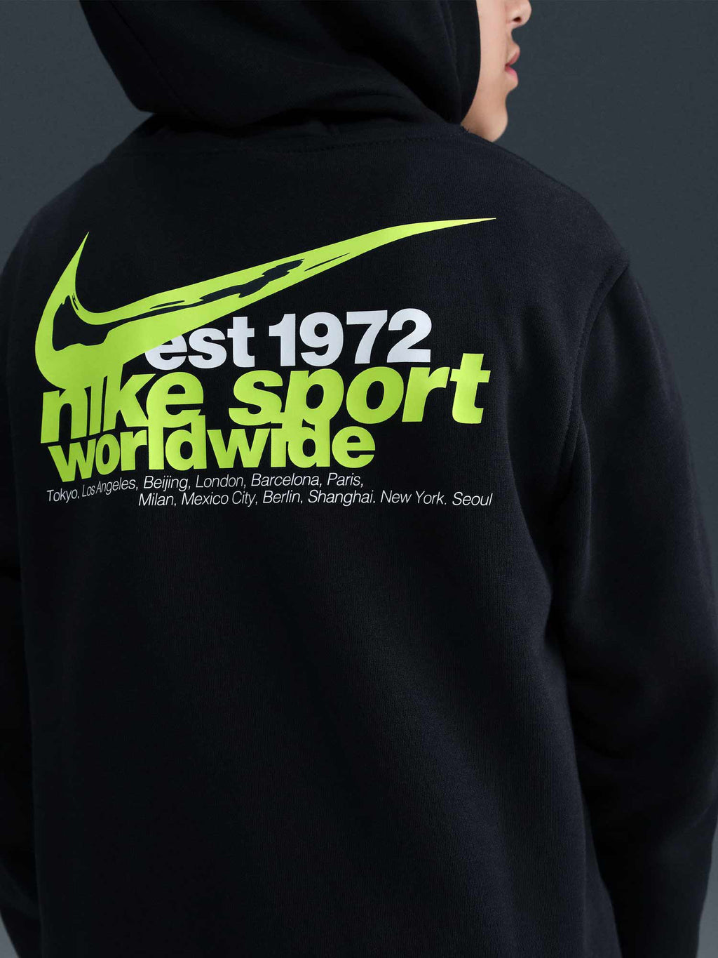 NIKE Суитшърт K NSW CLUB FLC HDY OC