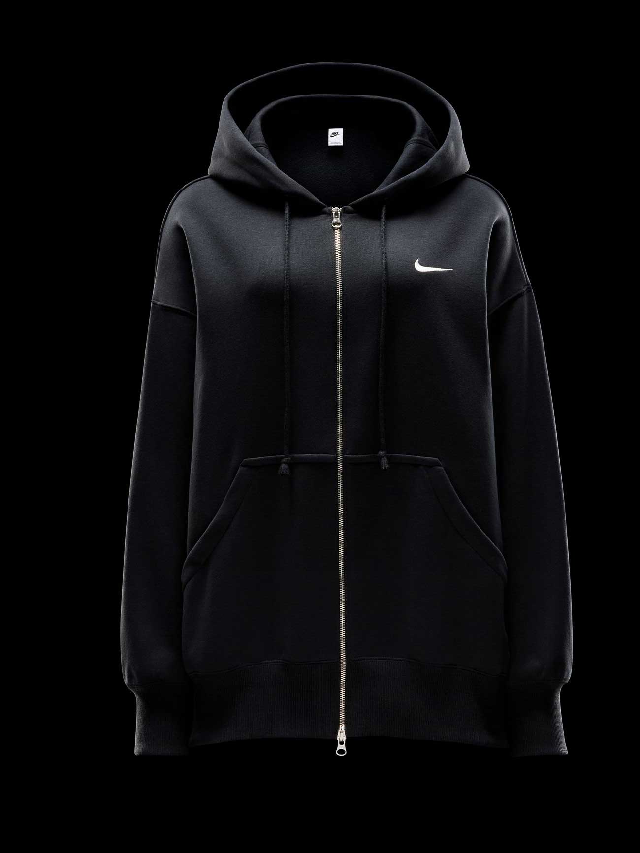 NIKE Суитшърт W NSW PHNX FLC FZ OS HOODIE