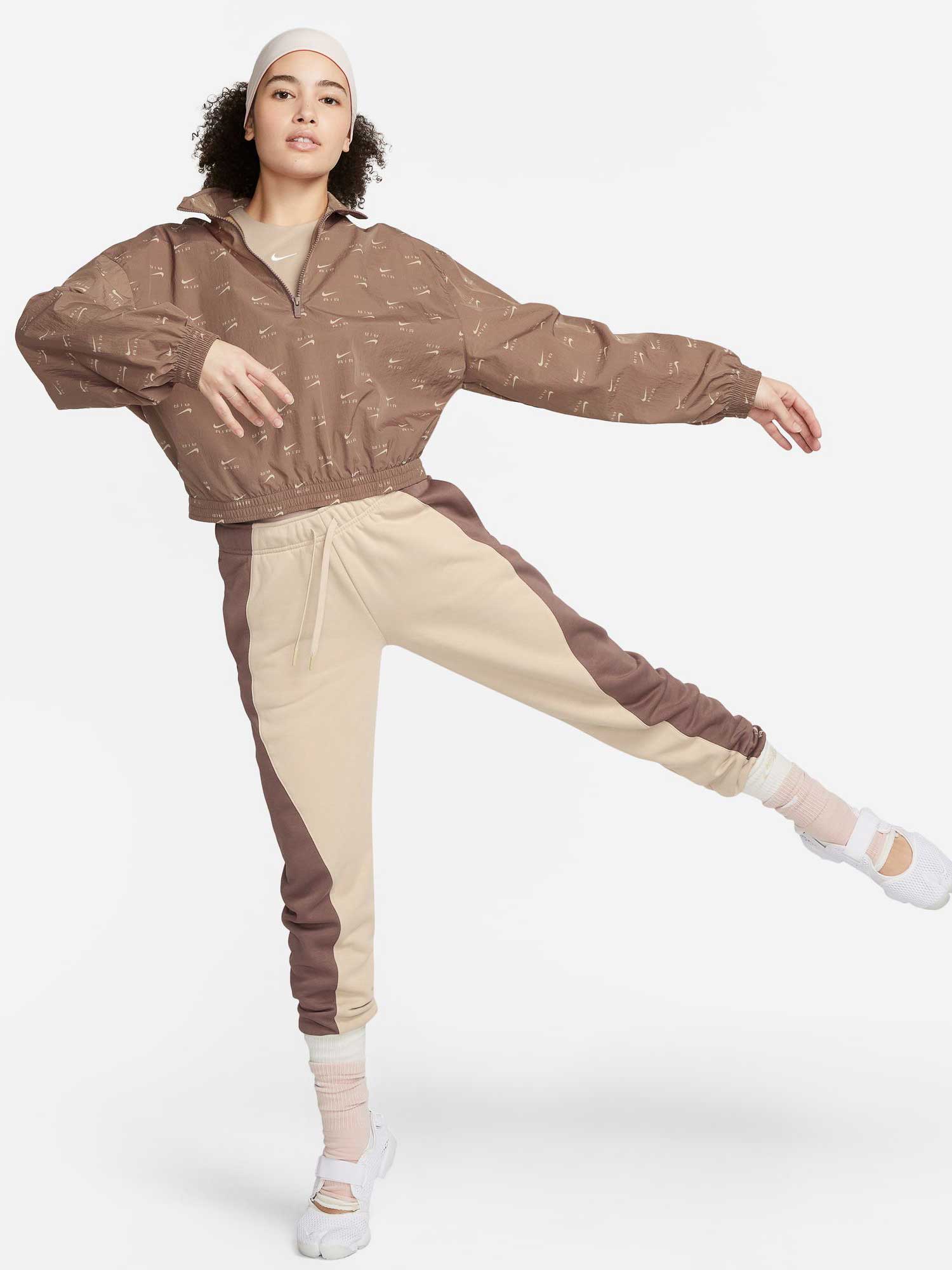 NIKE Спортно долнище W NSW AIR FLC MR JGGR