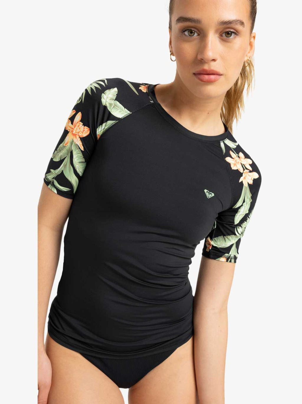 ROXY Тениска с UV защита SS LYCRA PRINTED