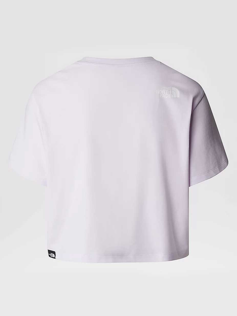 THE NORTH FACE Тениска W SIMPLE DOME CROPPED SLIM TEE