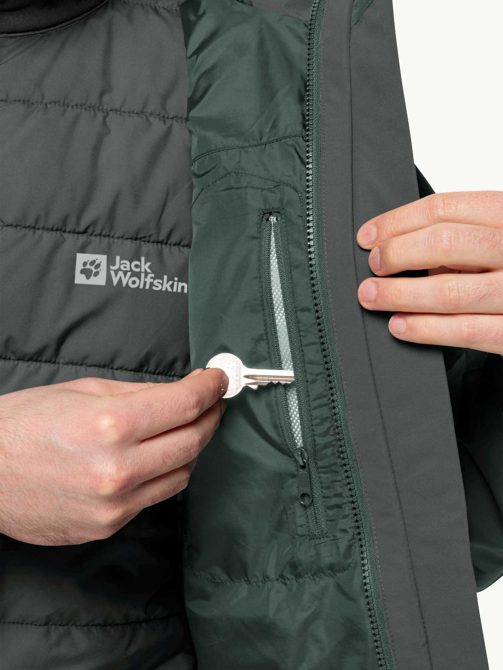JACK WOLFSKIN Яке GLAABACH 3IN1 JKT M