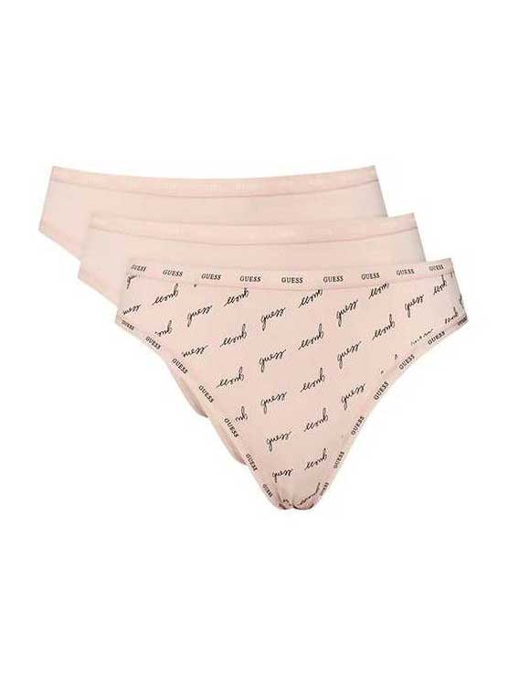 GUESS Бельо 3 PACK PRINTED BASIC BRAZILIAN