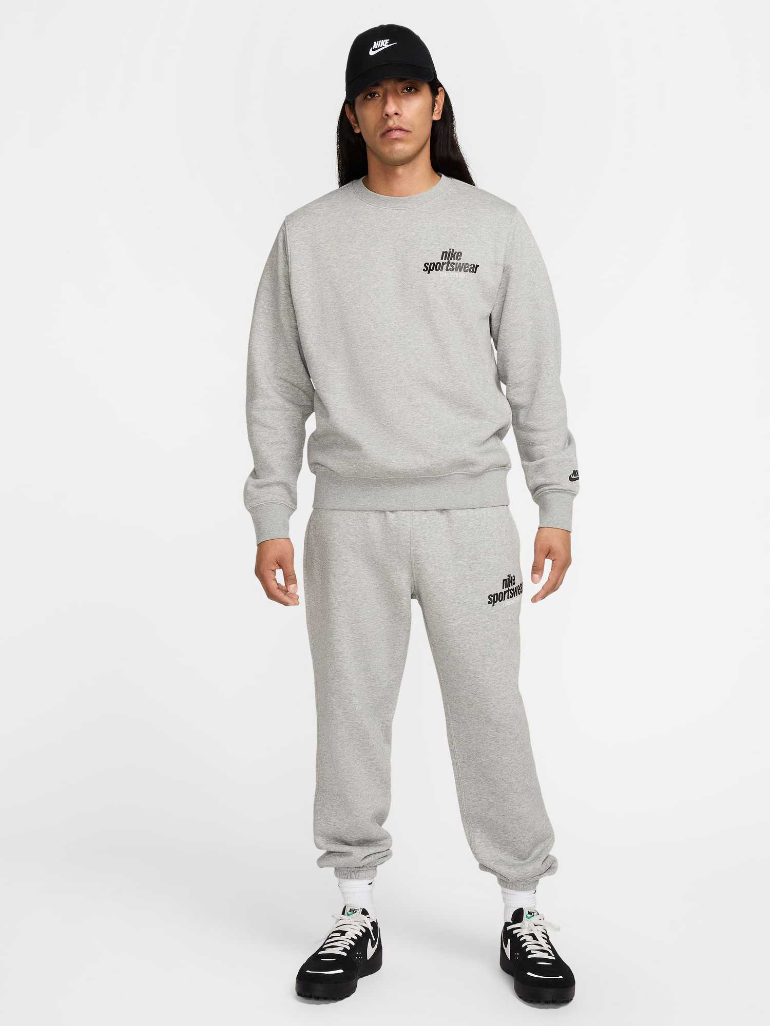 NIKE Блуза M NK CLUB BB CREW NSW GFX