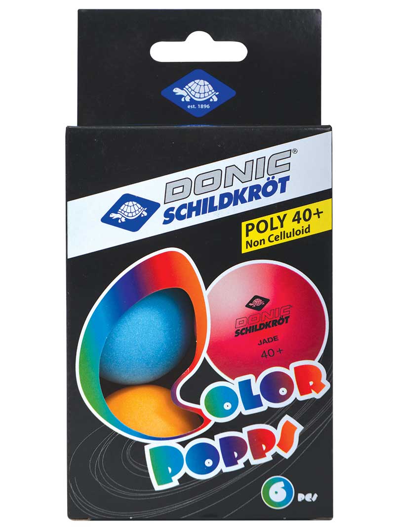 DONIC Топчета за тенис на маса Color Popps
