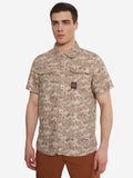 CORDILLERO Риза Travel Male SS Shirt AOP linen