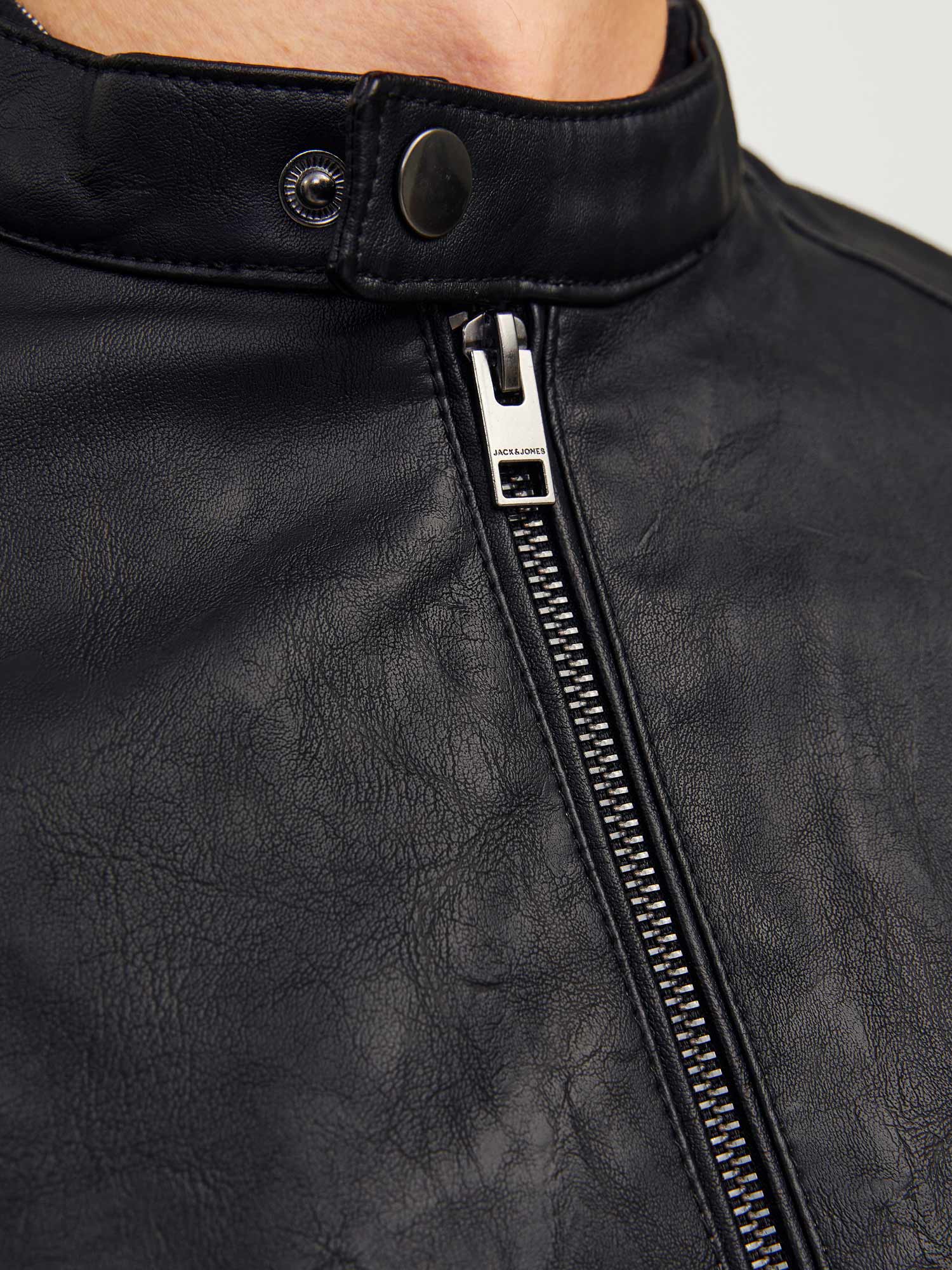 JACK & JONES Яке JJEDYLAN CLEAN PU JACKET NOOS