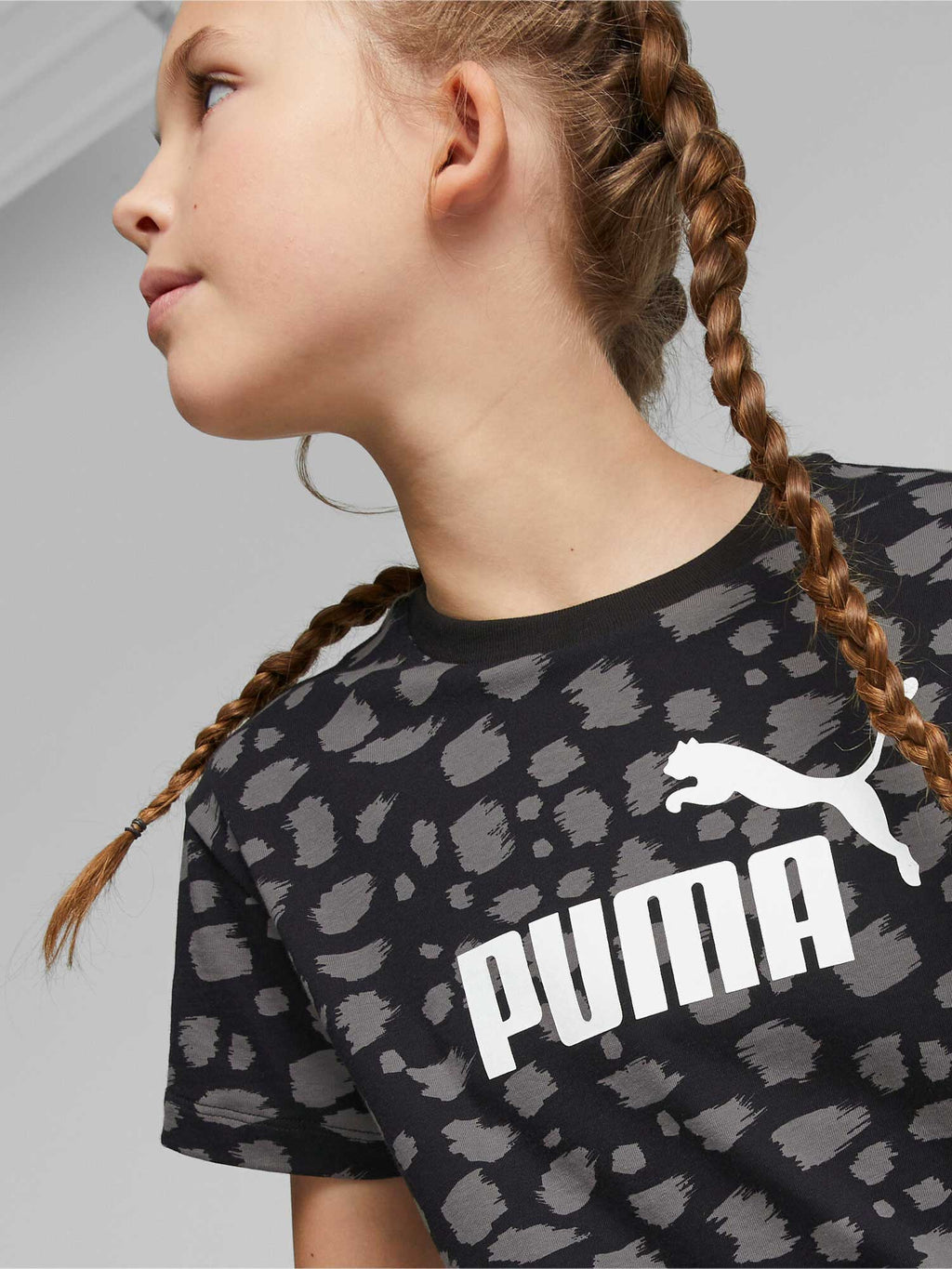 PUMA Тениска ESS+ ANIMAL AOP Knotted