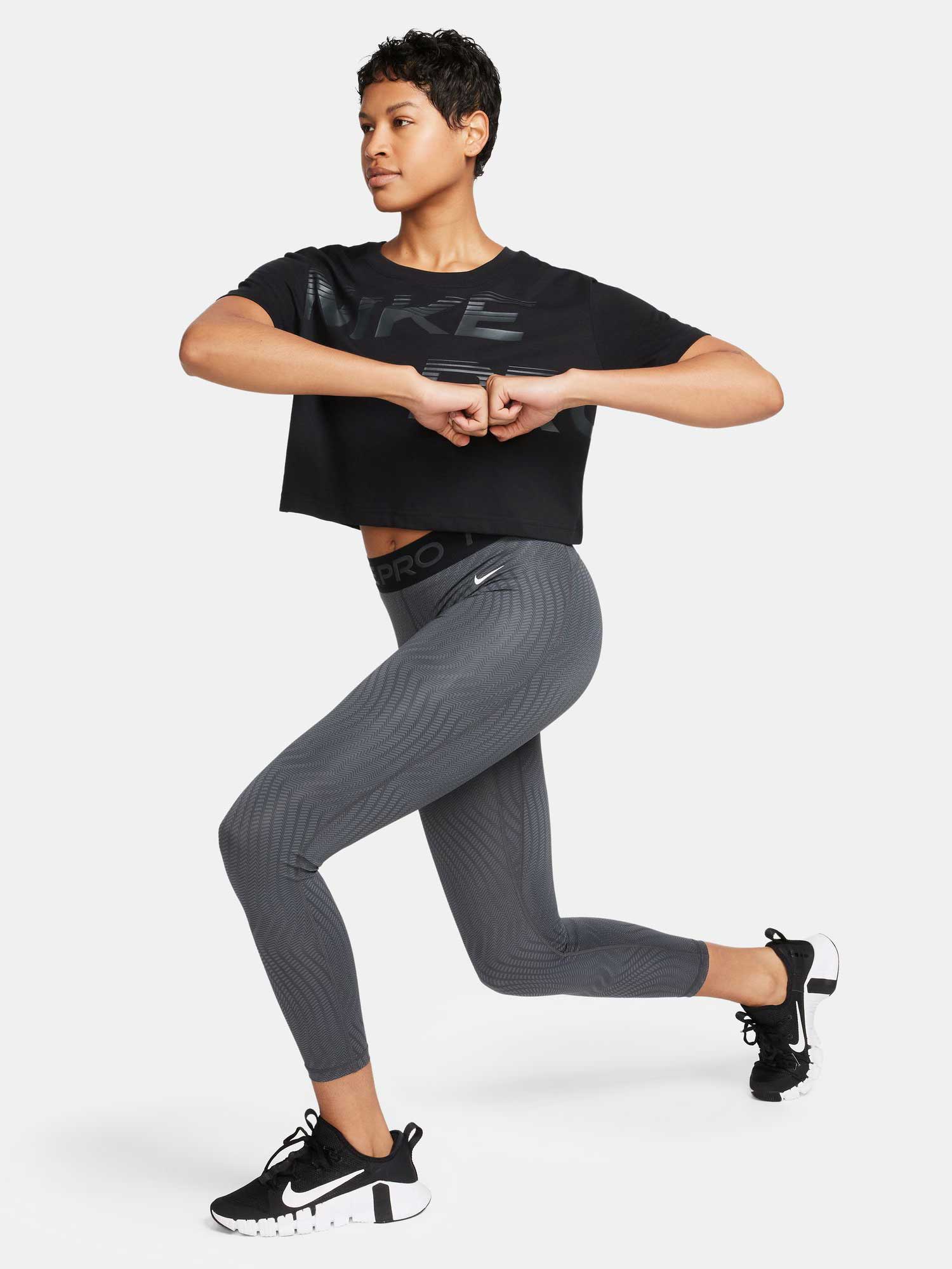 NIKE Клин W NP DF MR 7/8 TIGHT AOP