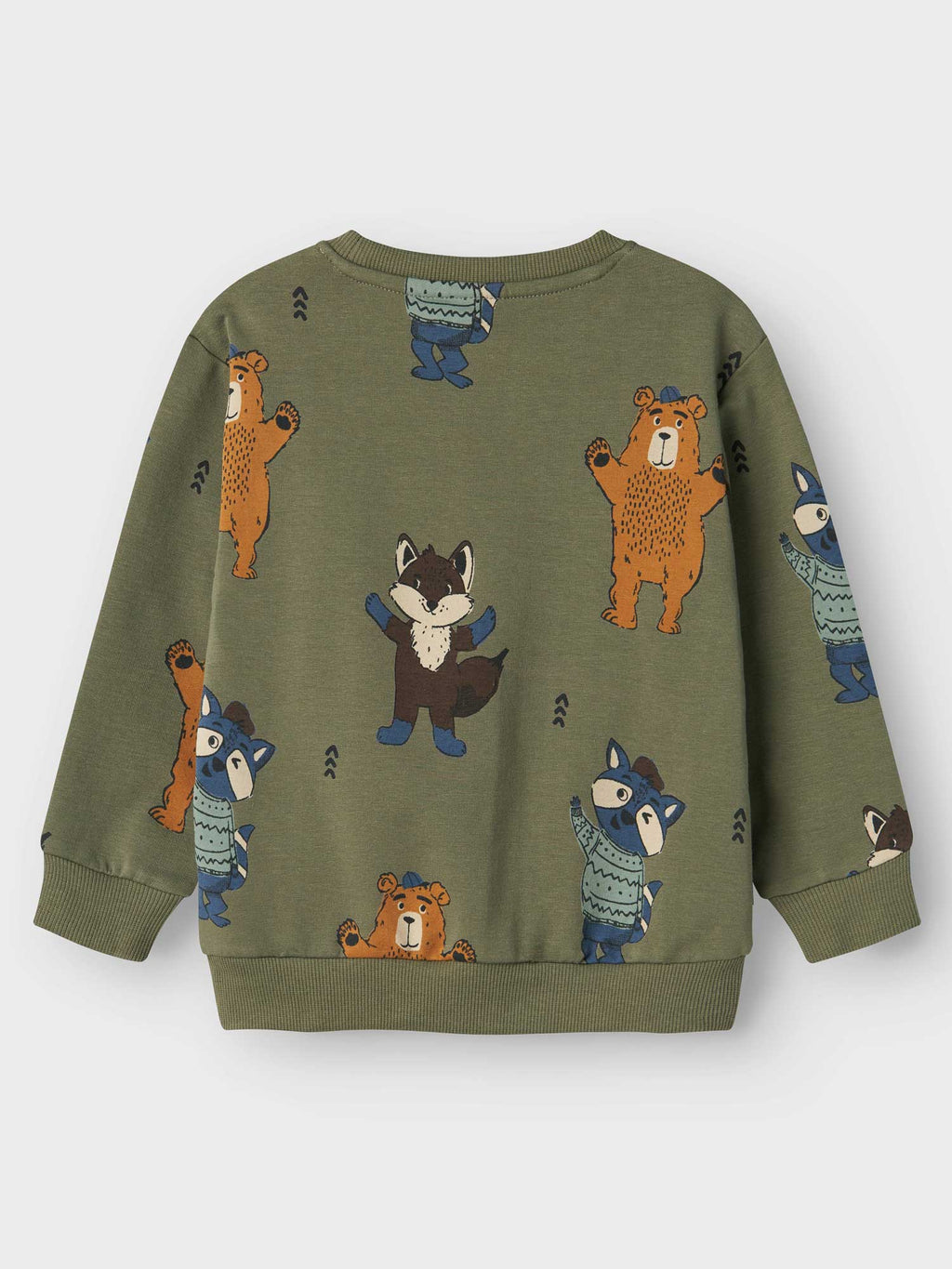 NAME IT Блуза NMMOLANDER NREG LIGHT SWEAT BRU