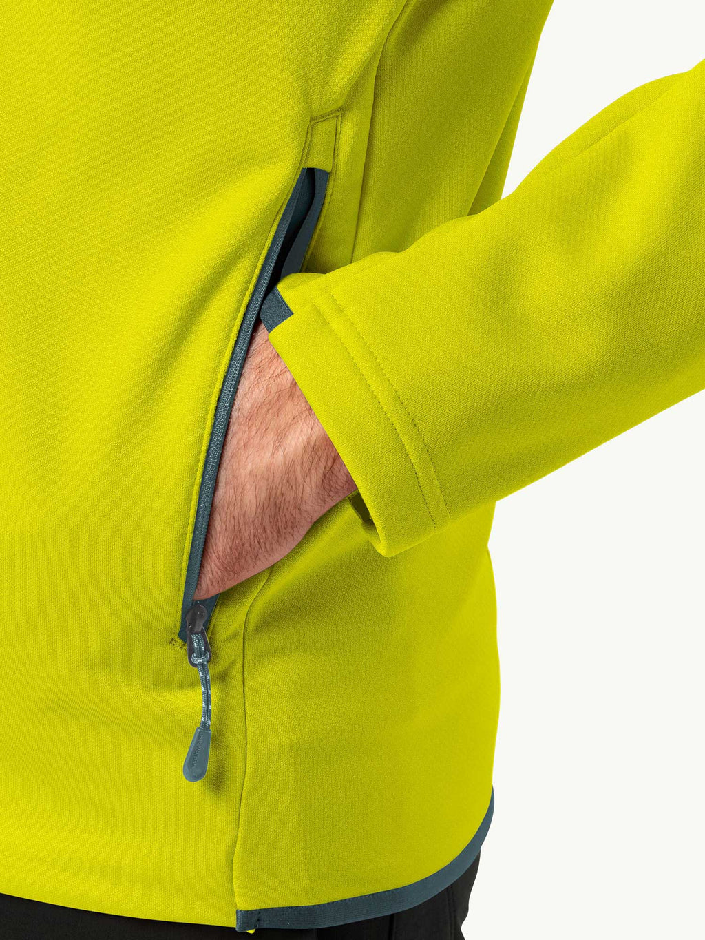JACK WOLFSKIN Полар ALPGRAT HOODED FZ M