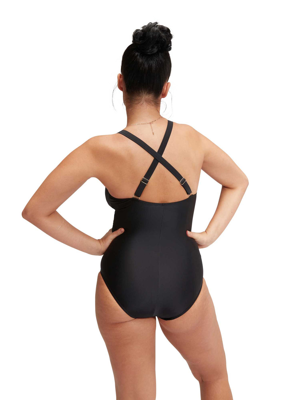 SPEEDO Цял бански WOMENS SHAPING V NECK
