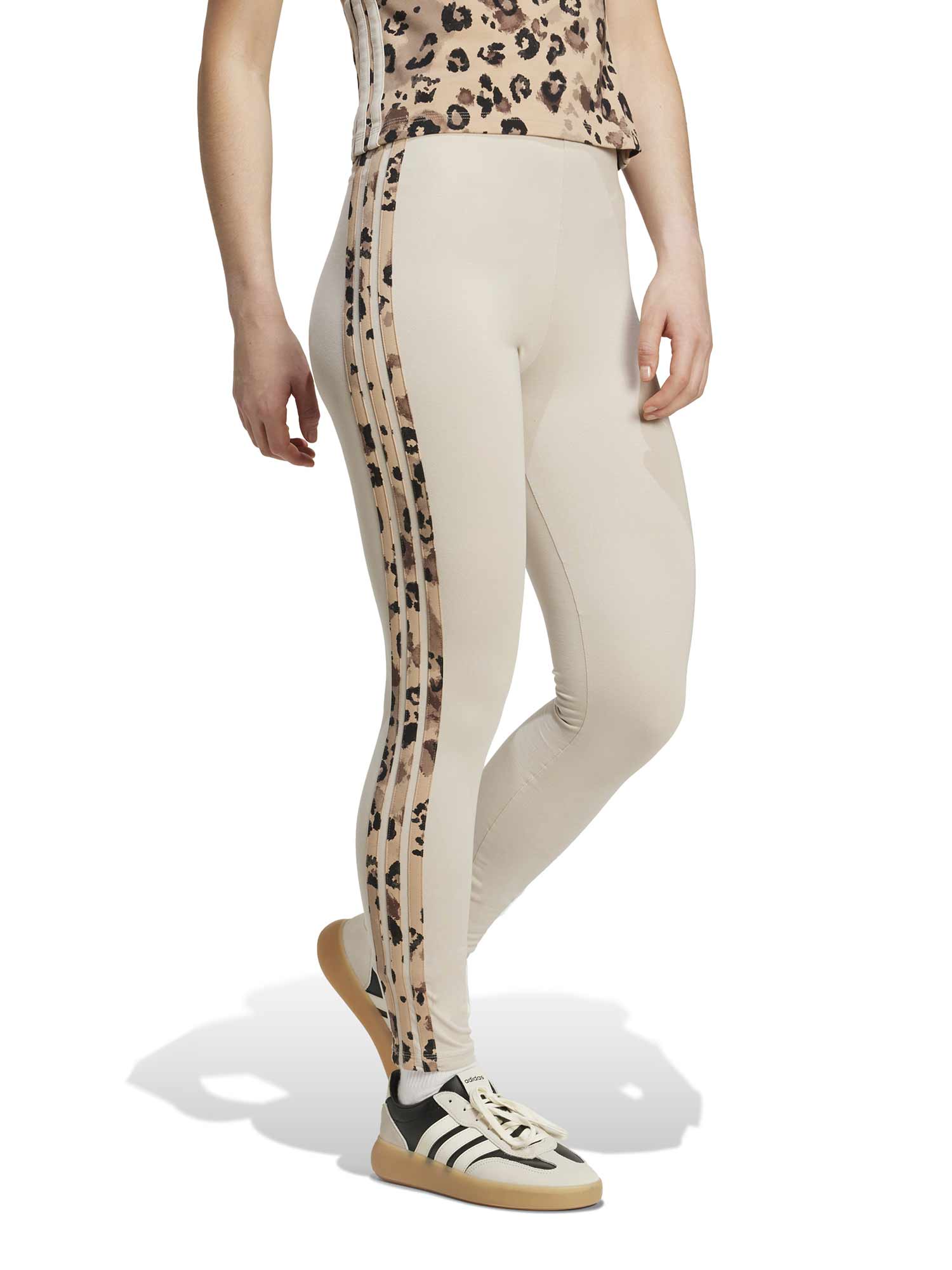 ADIDAS SPORTSWEAR Клин Animal Print 3-Stripes High Rise Leggings