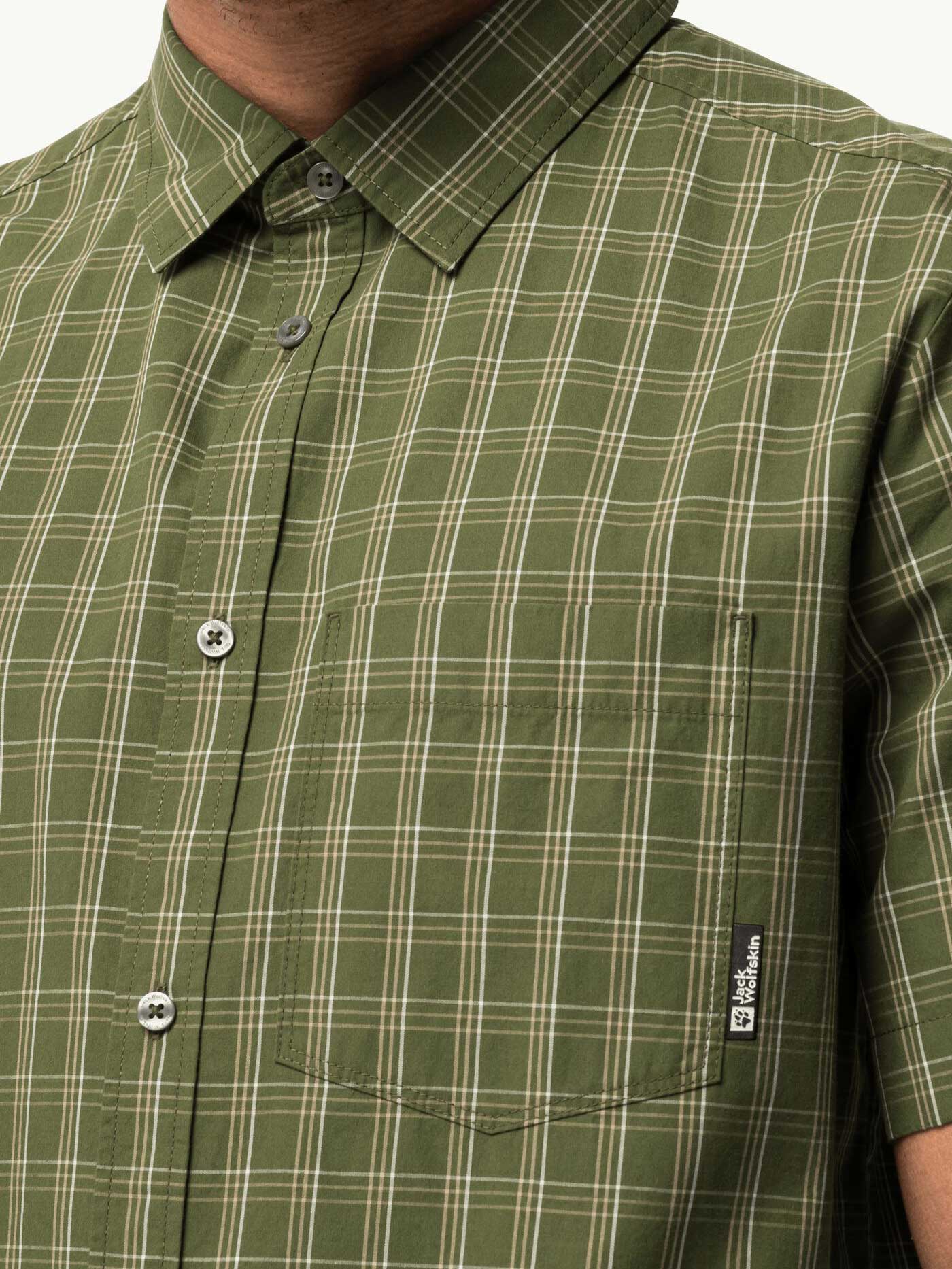 JACK WOLFSKIN Риза HOT SPRINGS SHIRT M