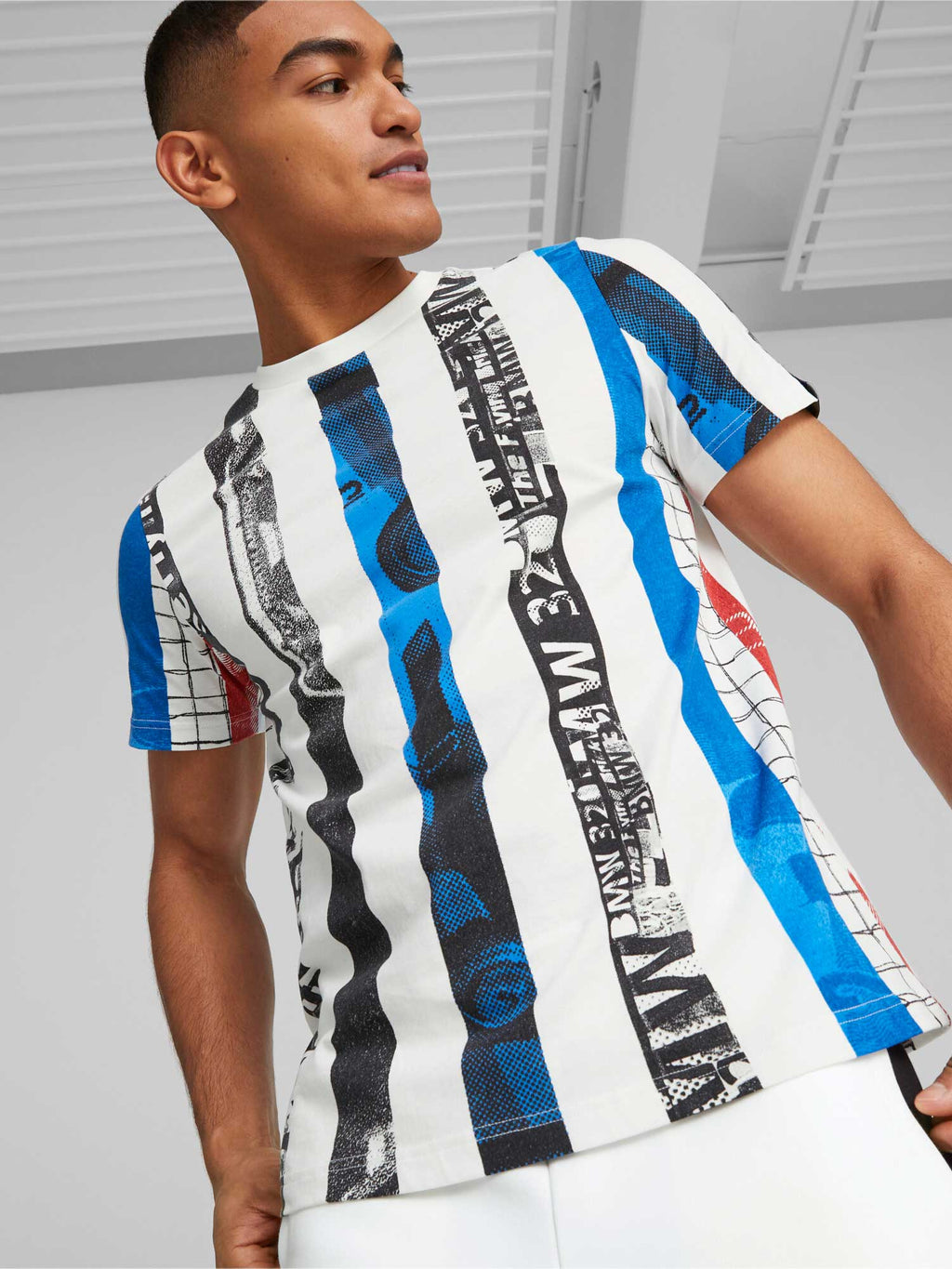PUMA Тениска BMW MMS Striped
