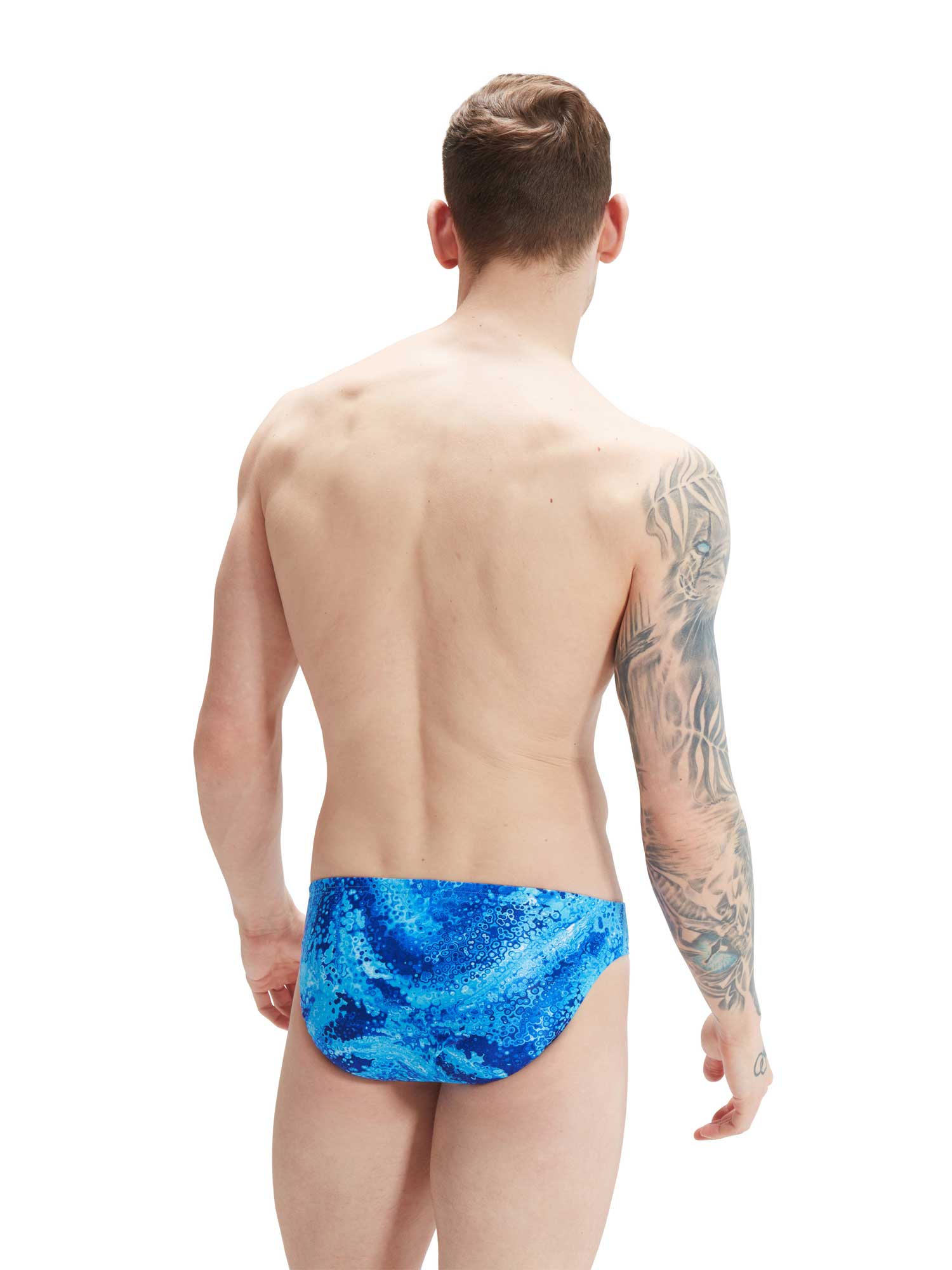 SPEEDO Бански ALLOVER 7CM DIGITAL BRIEF